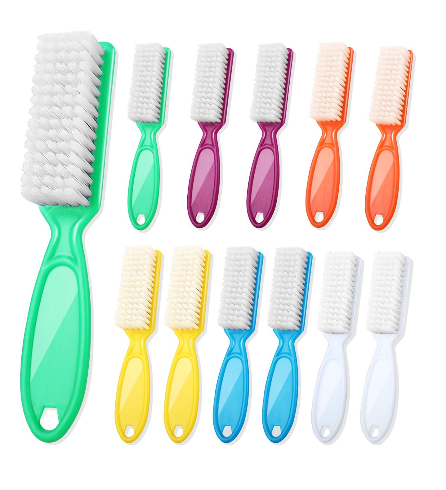 DAYGOS Nail Brush - 12pcs Handle Grip Nail Brushes for Cleaning Fingernails - Buy Online on GoSupps.com