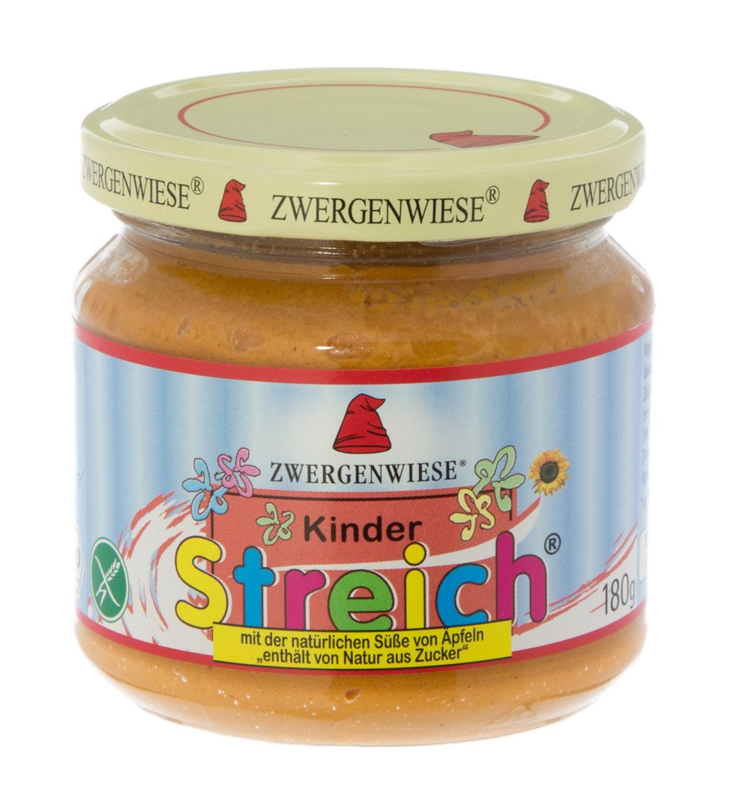 Sunflower paste for children without added sugar gluten-free ORGANIC 180 g - ZWERGENWIESE