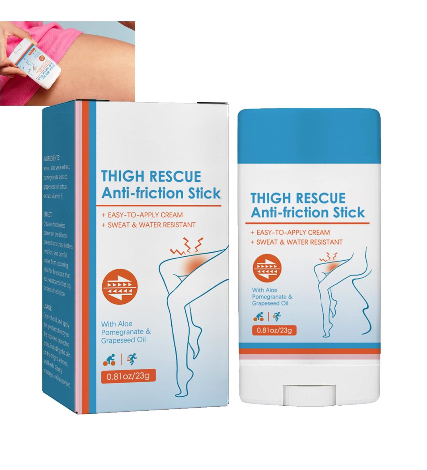KOAHDE Anti-Chafing Gel Anti Friction Stick Anti Chafe Stick Thigh Chafing Prevention Anti Chafe Balm Double Anti Chafing Thigh Anti Chafe Stick Running Chafe Stick Chafe Stick for Thigh Legs 1PC - Buy Online on GoSupps.com