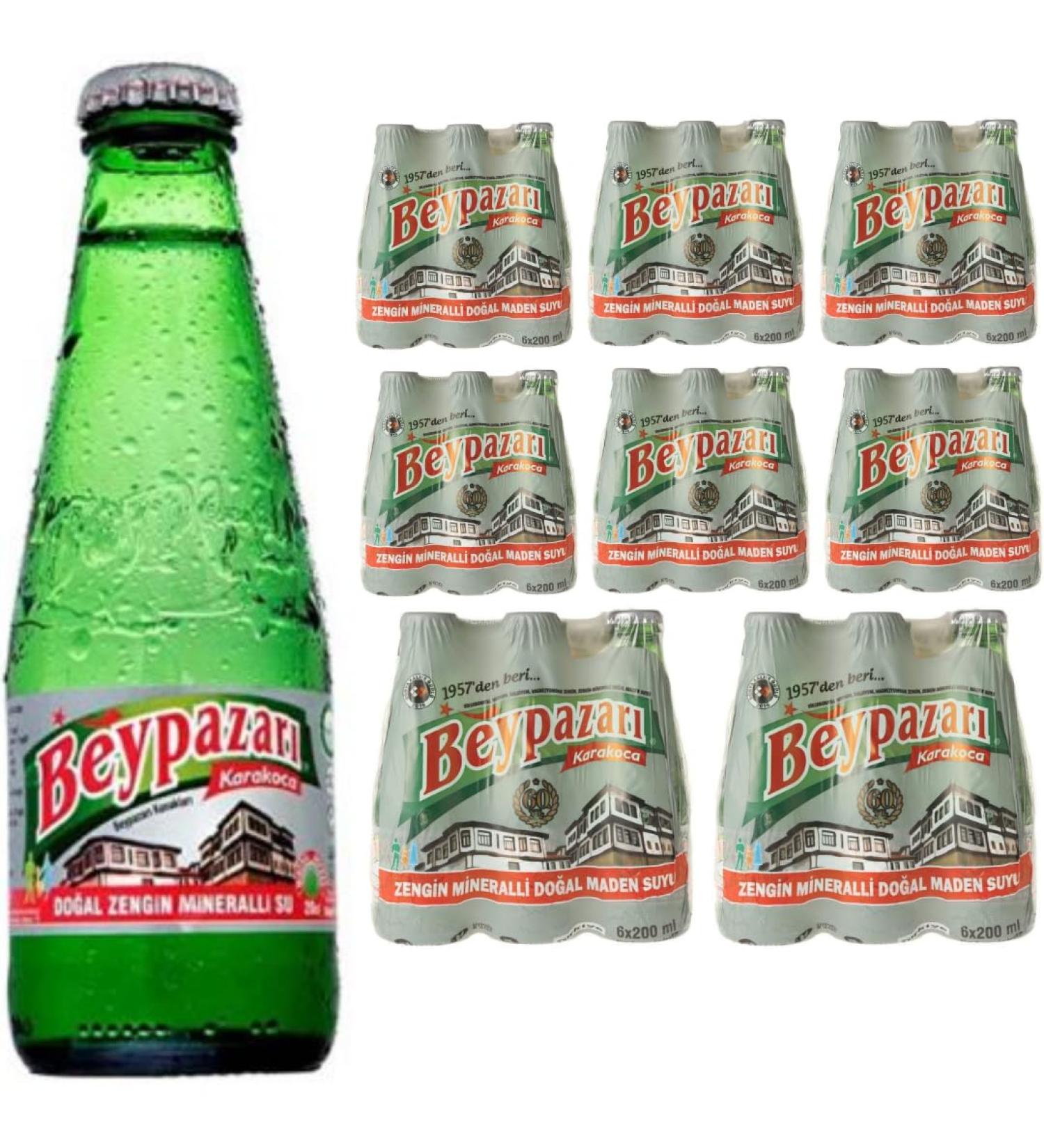 Pufai Grocery Natural Mineral Water - Rich Mineral Water with Bicarbonate and Sodium - 200ml x 48 Bottles - Buy Online on GoSupps.com