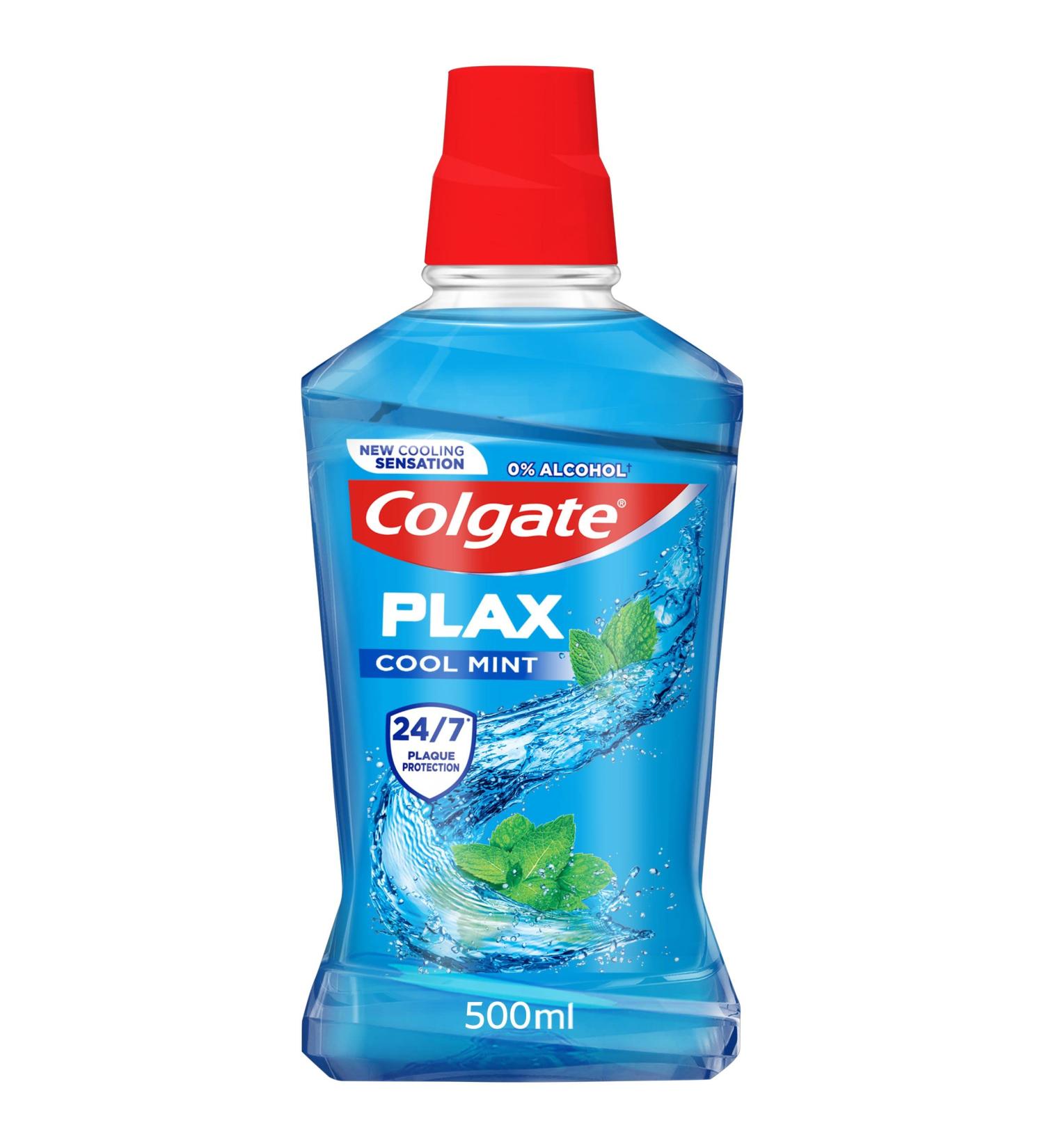 Buy Colgate Plax Cool Mint Mouthwash 500ml - Refreshing Oral Care International Shipping Available - Buy Online on GoSupps.com