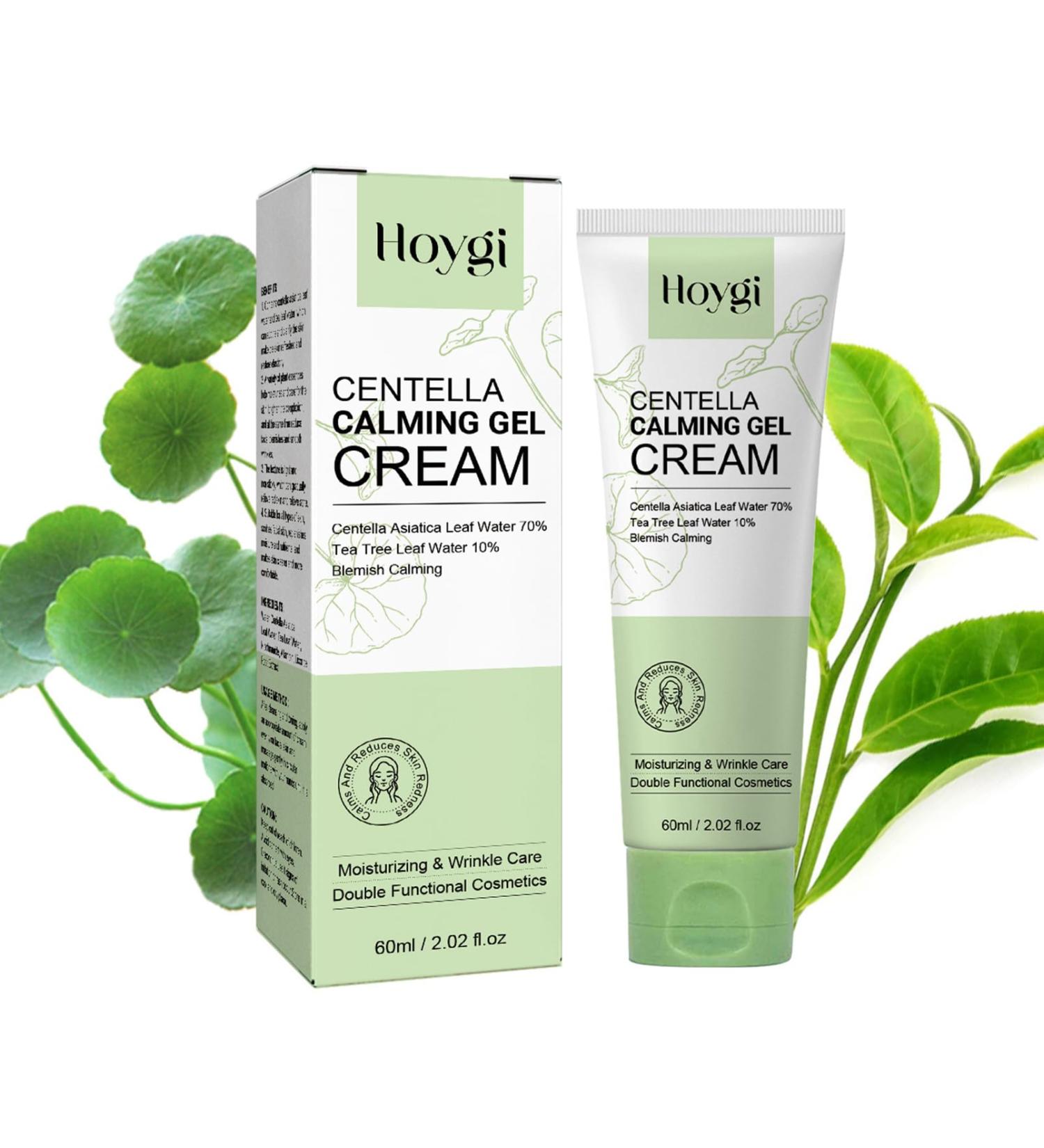 Centella Calming Gel Cream Face Moisturiser For Neck Face And Eye Acne Cream With Nicotinamide And Licorice Root extract Moisturiser Face Women Facial Care Face Cream For All Skin Types.(60ml) - Buy Online on GoSupps.com