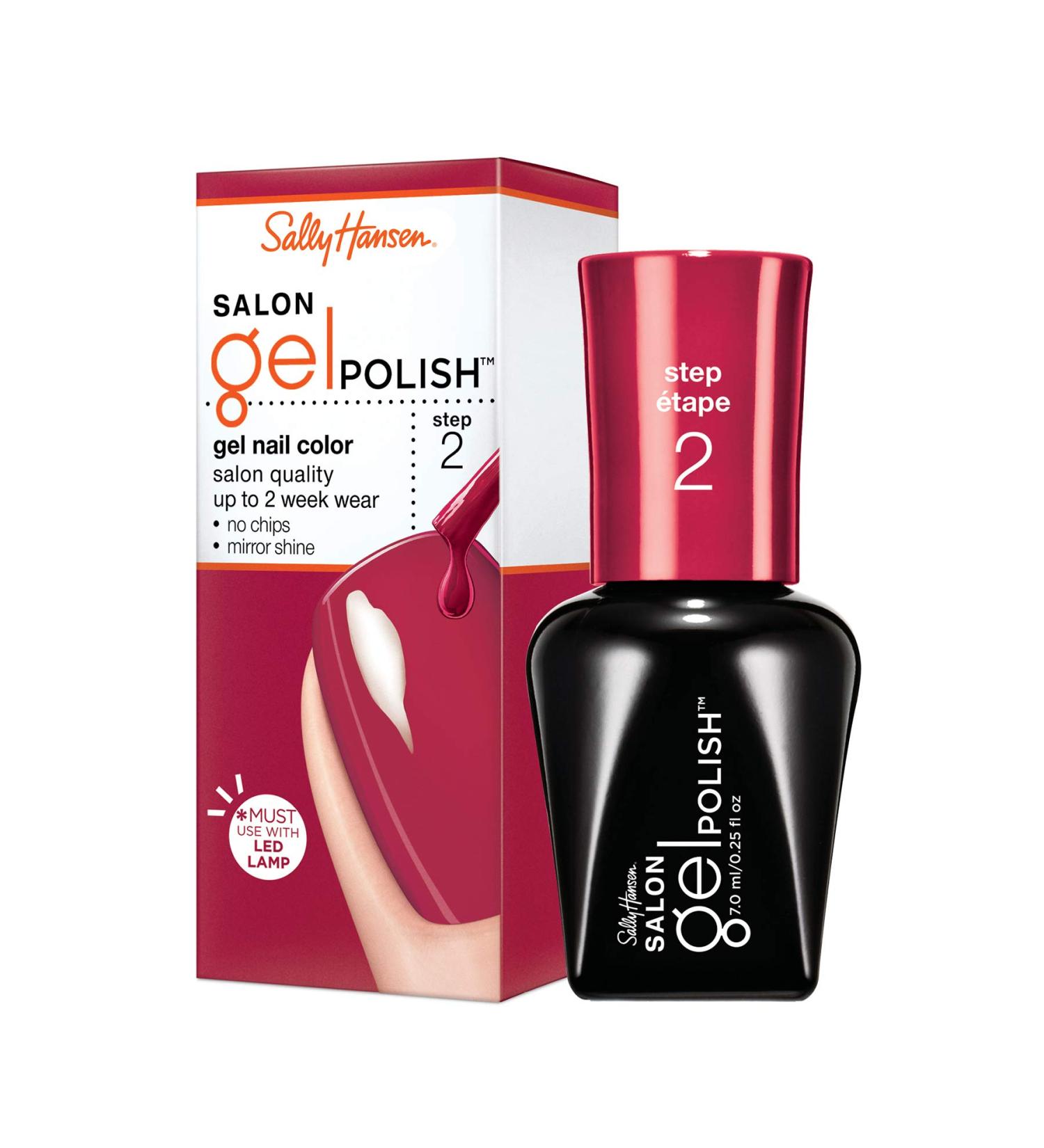 Buy Sally Hansen Salon Pro Gel in Crazy Crimson - 0.25 Fl Oz | International Shipping Available - Buy Online on GoSupps.com