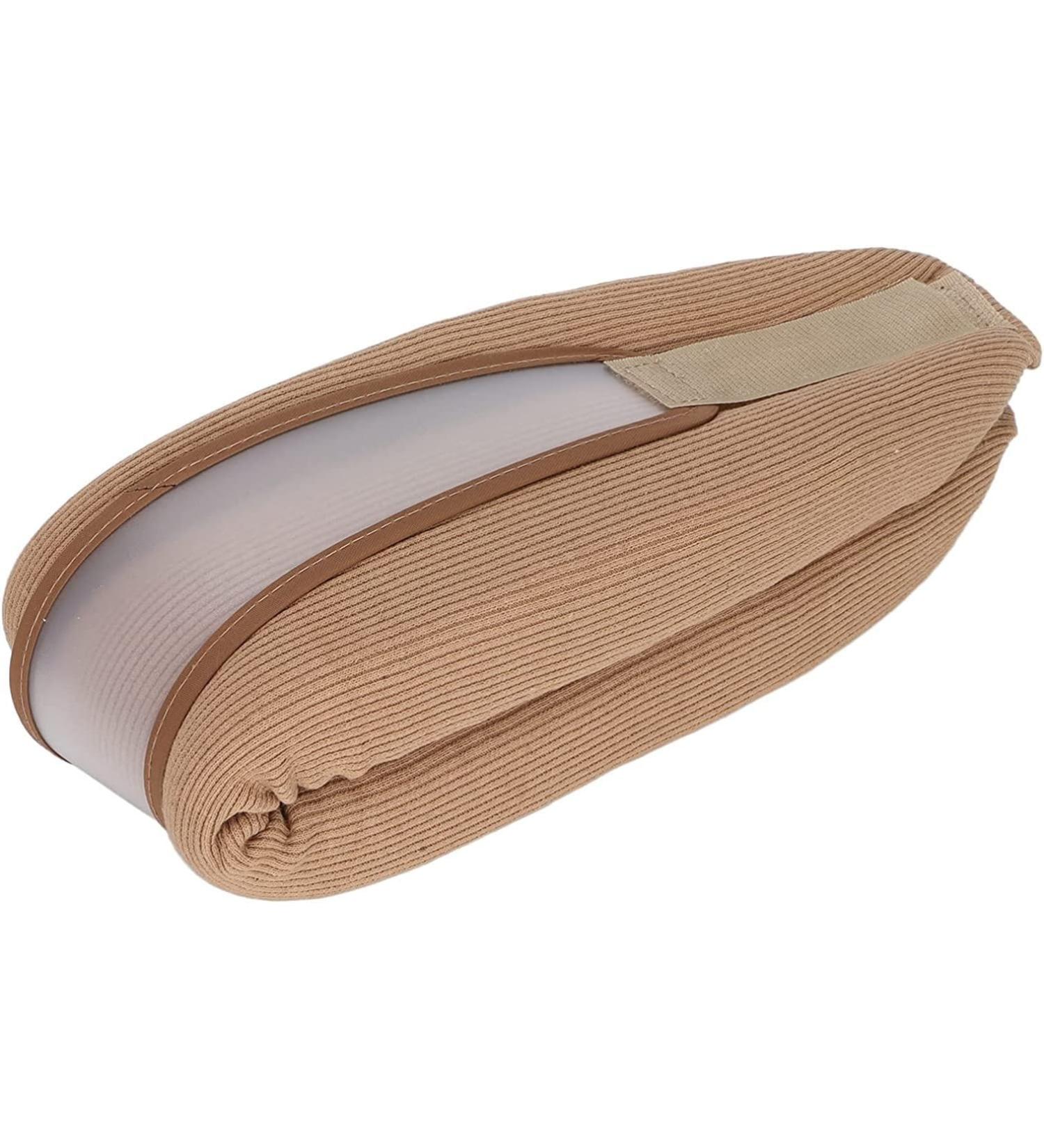 Neck Protection Support - Customized Curve Comfort for Spine Pain Relief | Ideal for Work Studies & Driving - Brown - Buy Online on GoSupps.com