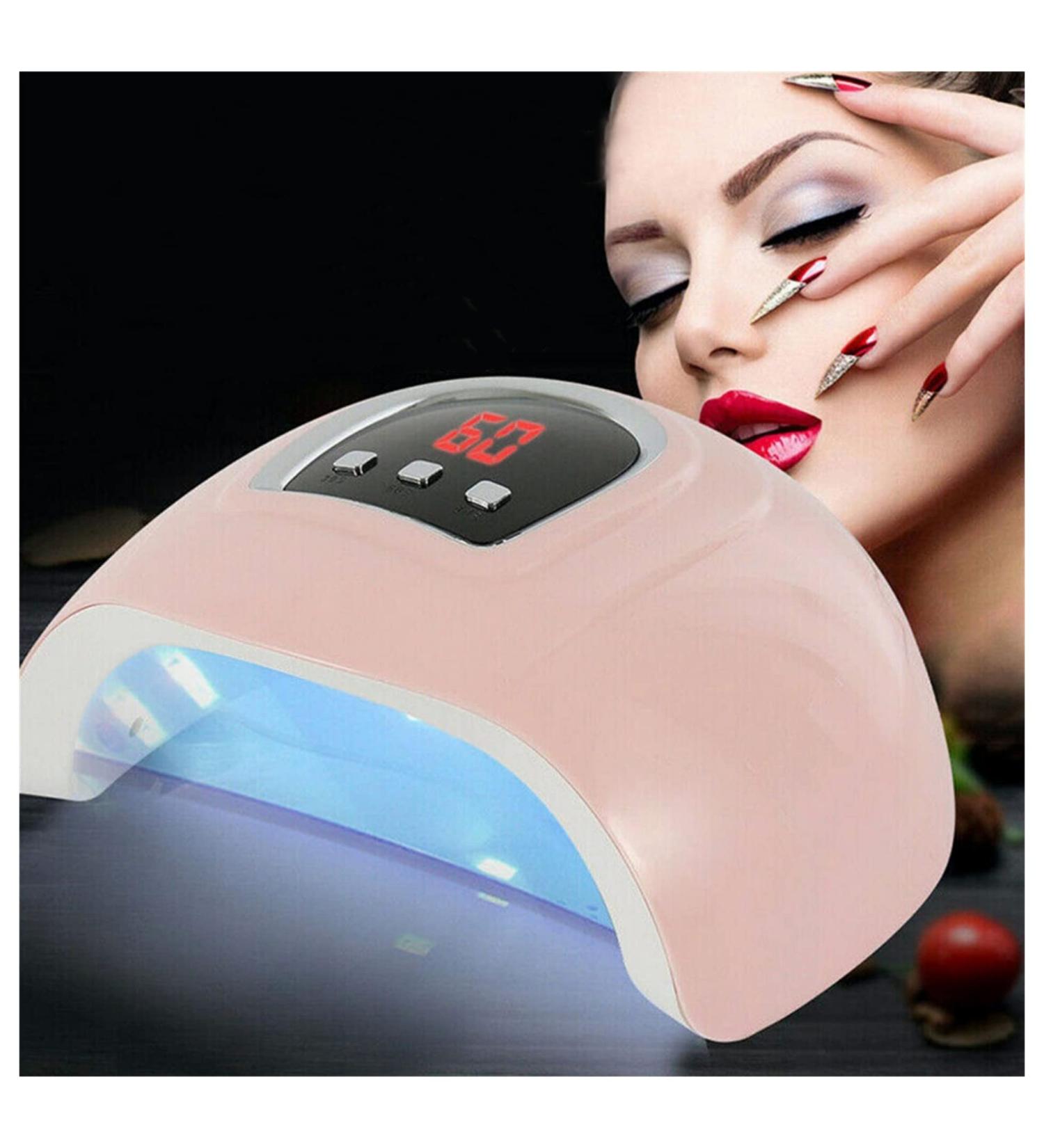54W Pro Nail Polish Dryer Lamp LED Gel Acrylic Curing Light Manicure Timer - Buy Online on GoSupps.com