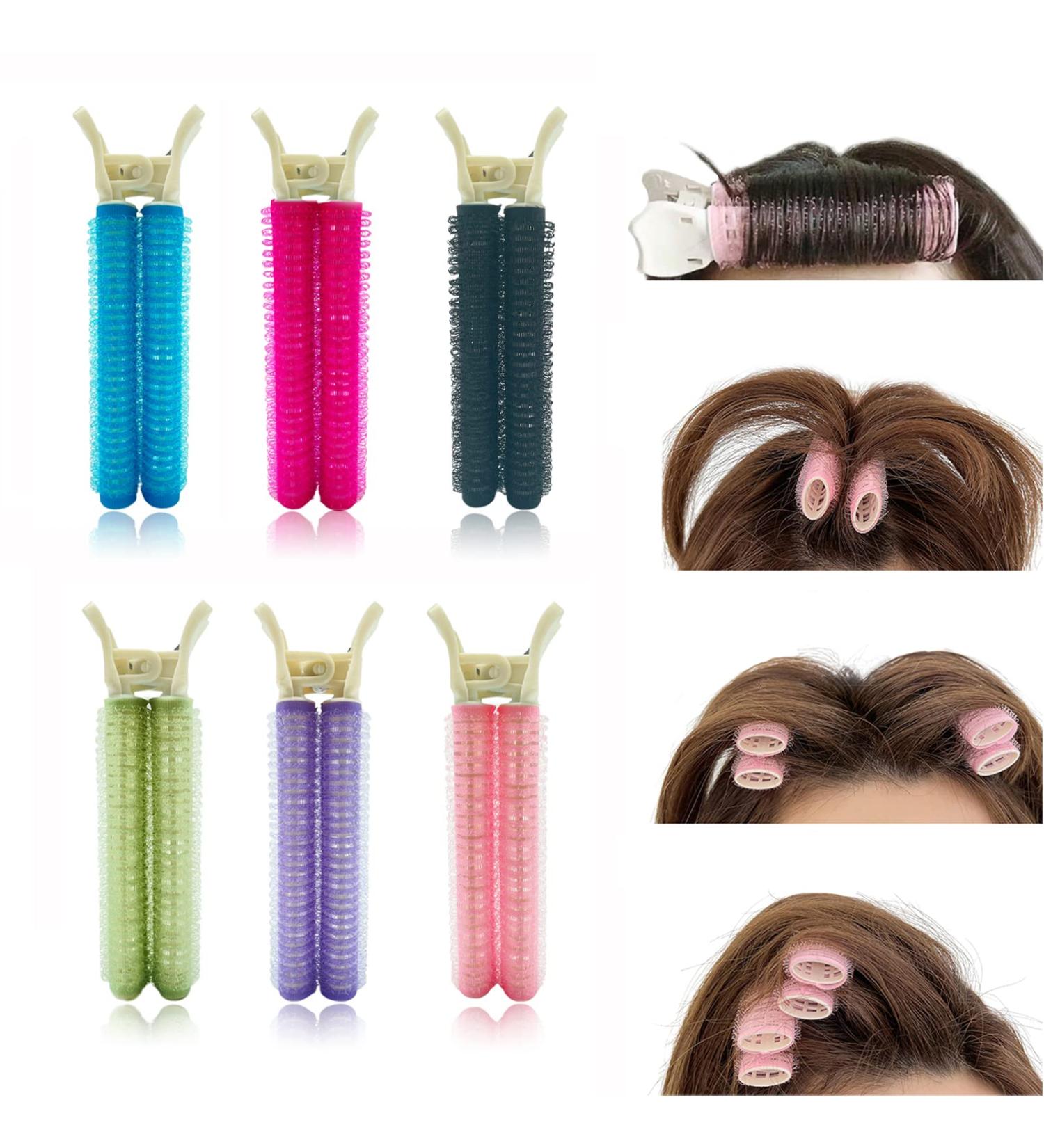 Velcro Hair Clips for Volume - DIY Styling Tools for Women and Girls (6PCS) - Buy Online on GoSupps.com