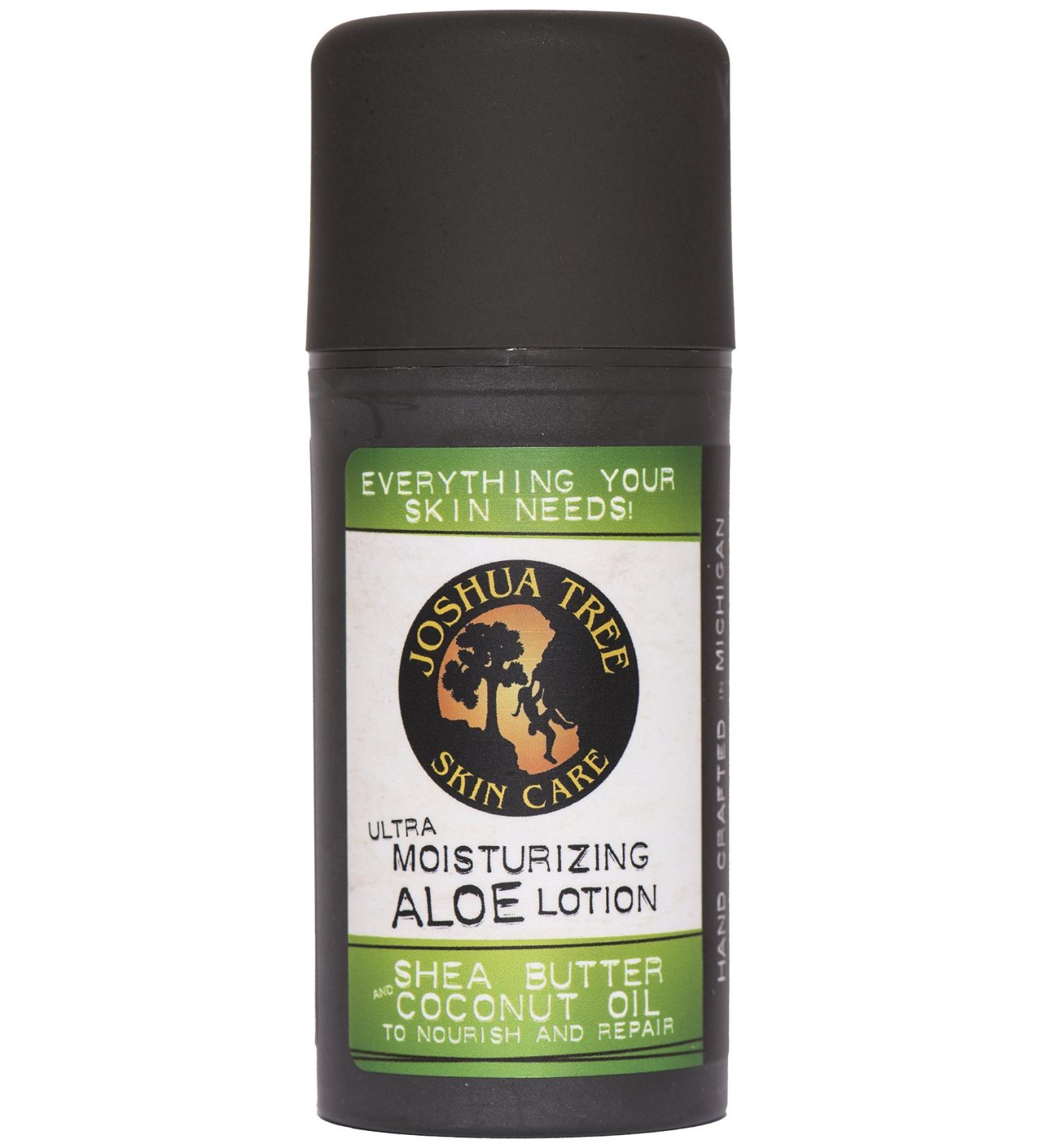Joshua Tree Natural Ultra Moisturizing Lotion with Organic Aloe Shea Butter and Coconut Oil