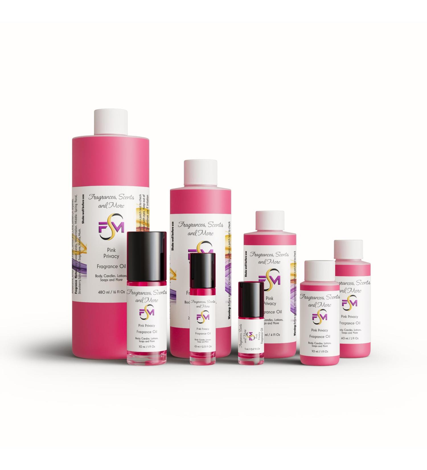 Buy Pink Privacy Fragrance Oil - 1 Fl Oz Glass Roll On - Luxury Scent for International Shipping - Buy Online on GoSupps.com