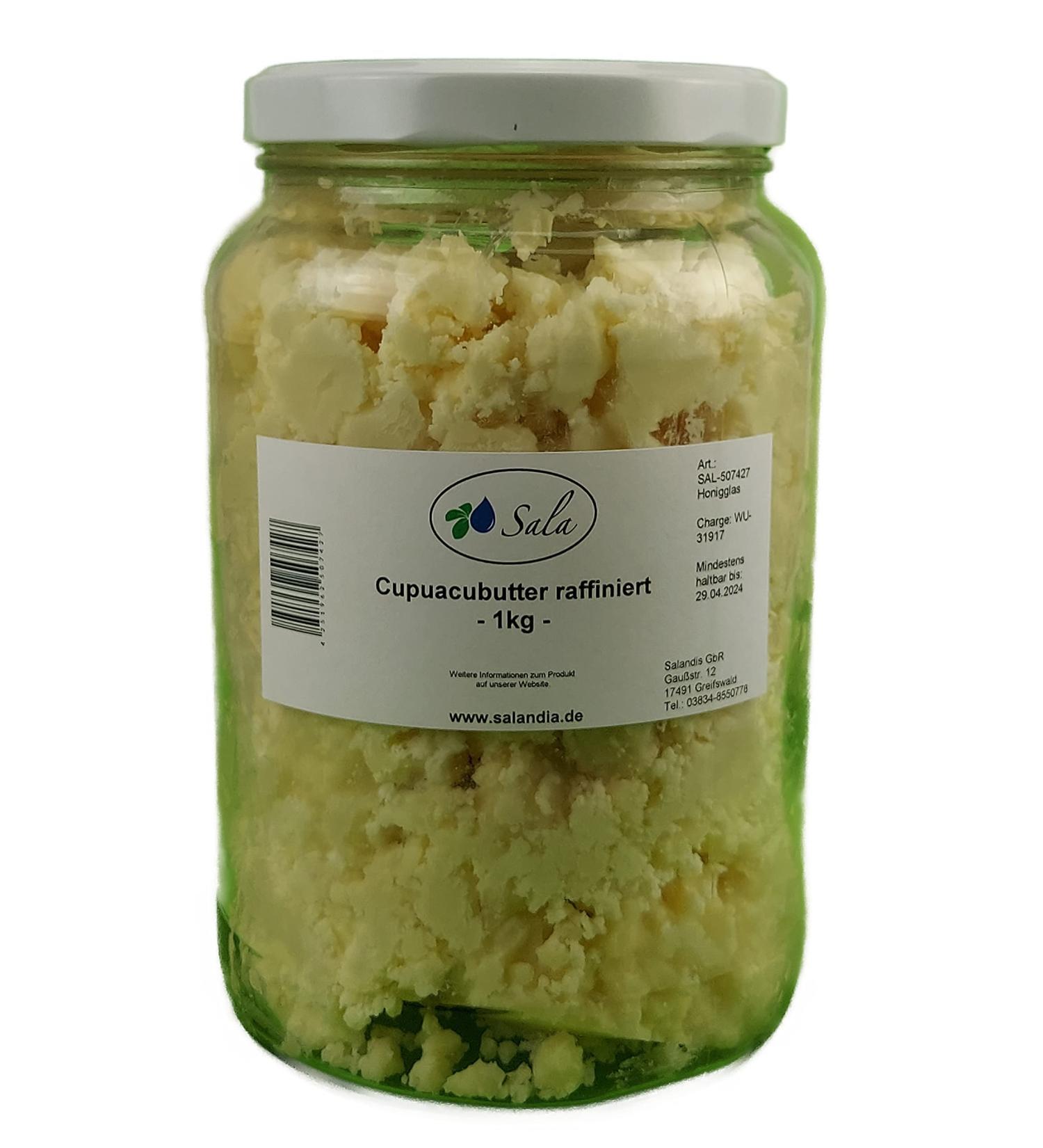 Sala Cupuacu butter refined 1000 g (1 kg jar)