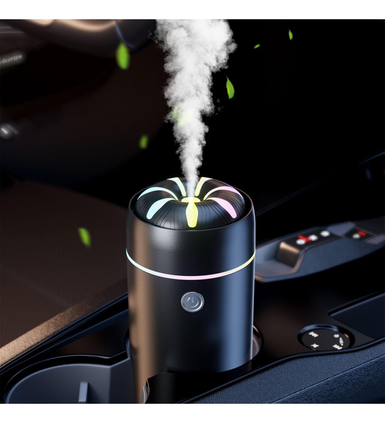 Car Humidifier & Diffuser - USB Essential Oil Air Freshener for Car Home & Office (Black Upgrade - Buy Online on GoSupps.com