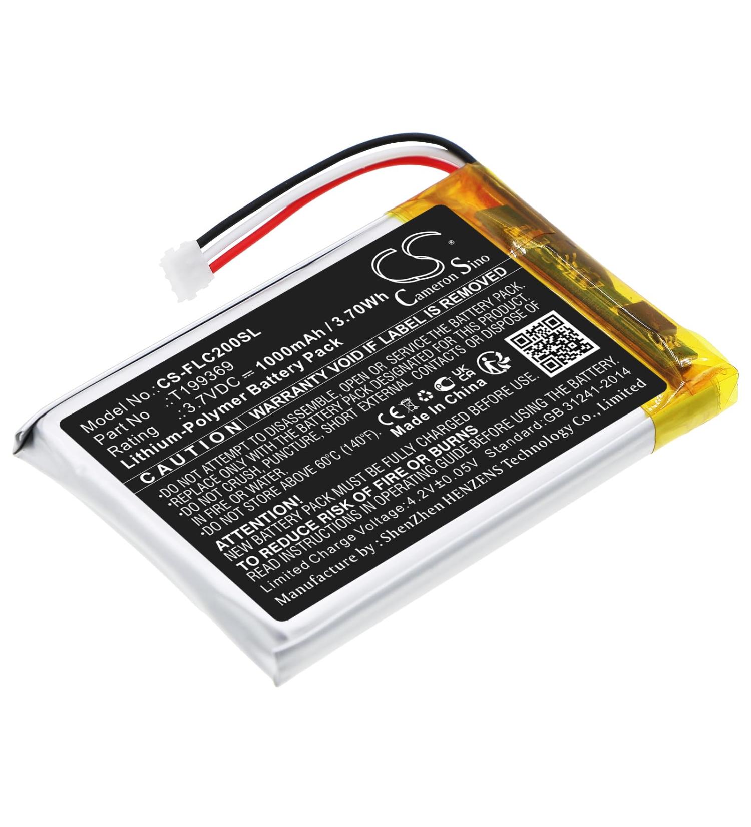 Tingen 1000mAh Battery Replacement for C2 C3 T199369 - High-Quality 3.7V Rechargeable Battery for Long-Lasting Power - Buy Online on GoSupps.com