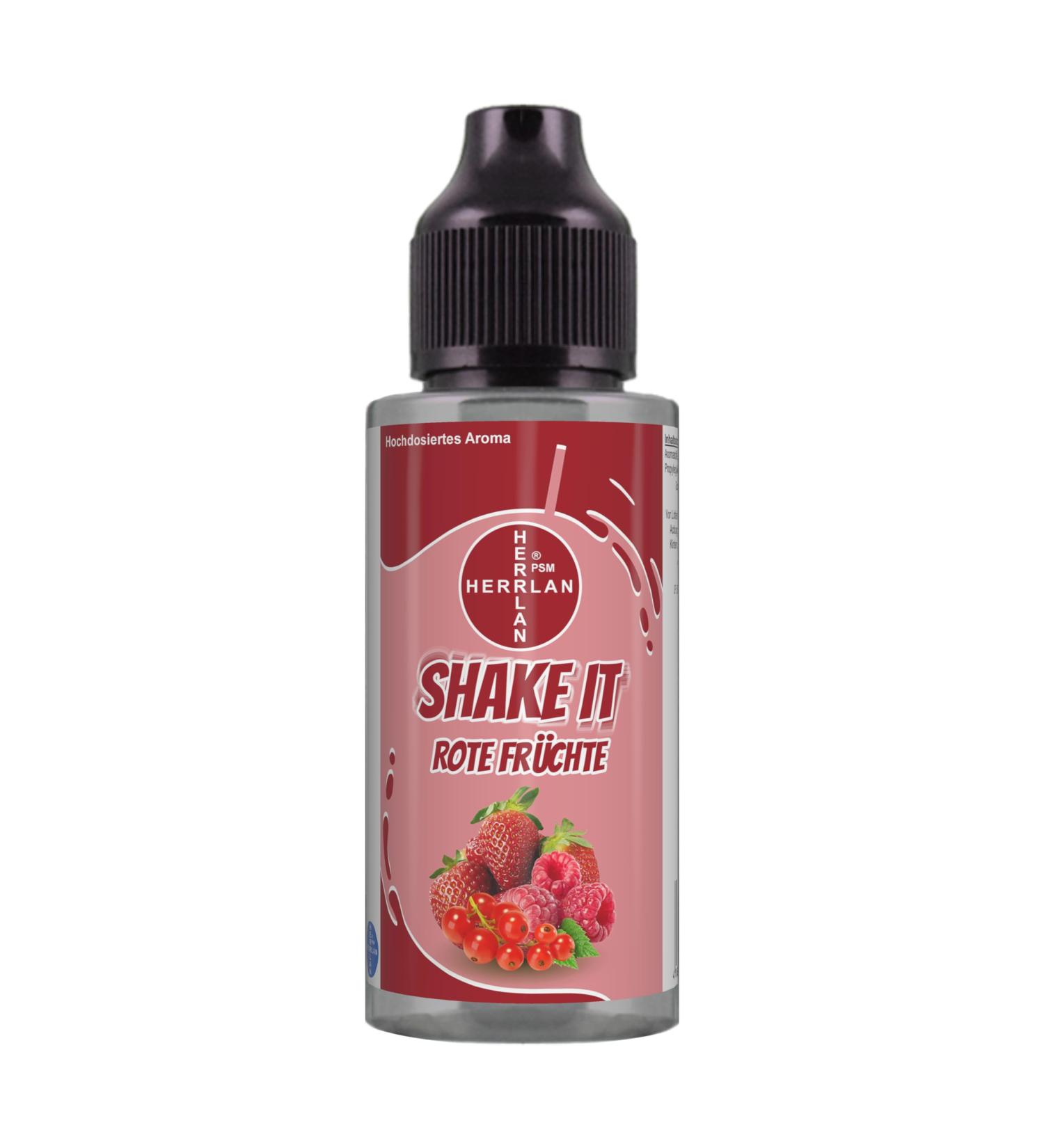 SHAKE IT Red Fruit Flavor - Premium High-Dose Food Flavor in Shaker Bottle | HERRLAN Germany - Buy Online on GoSupps.com