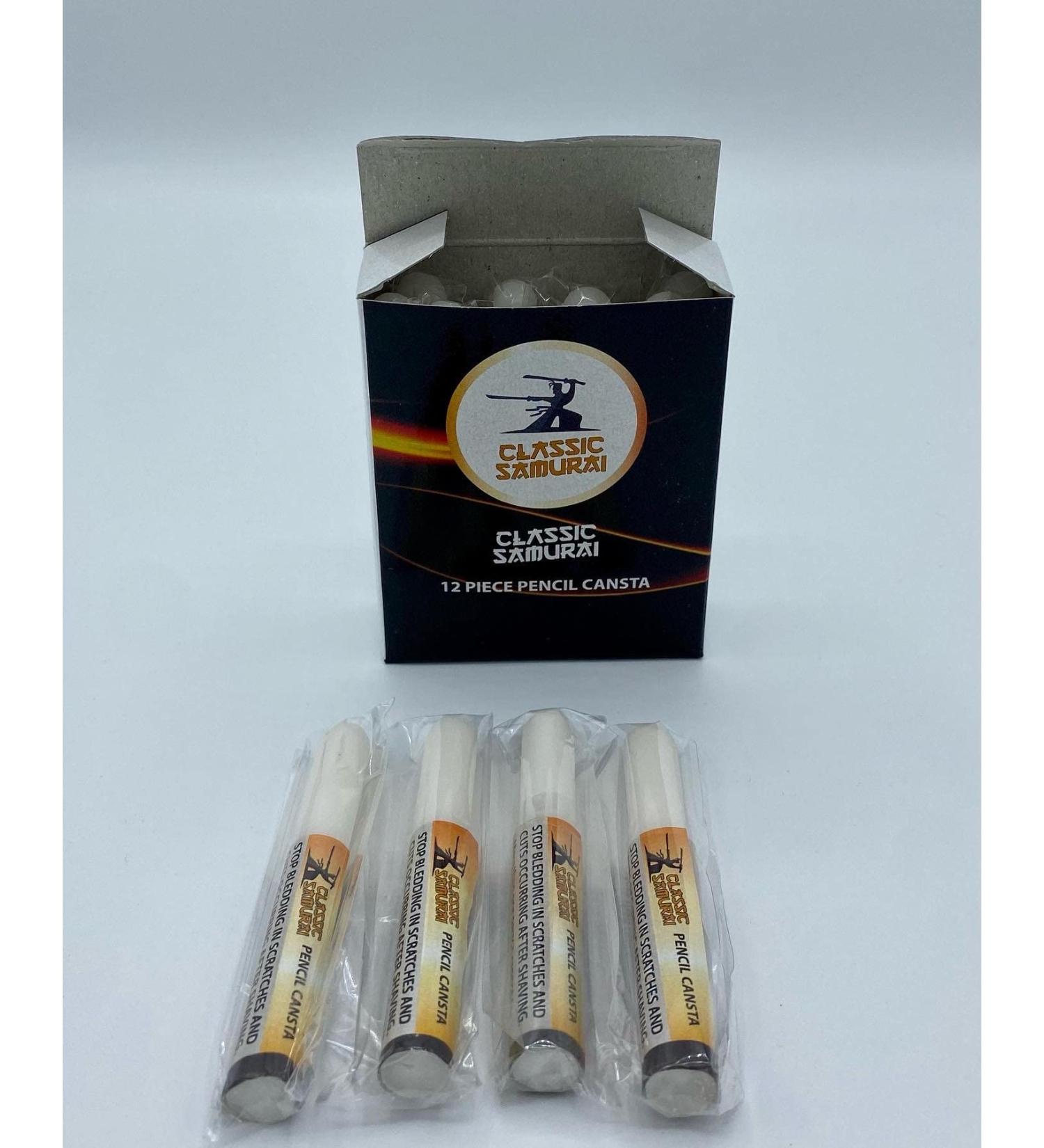 Styptic Pen Type Traditional Shaving Cut Alum Block 12-Pack