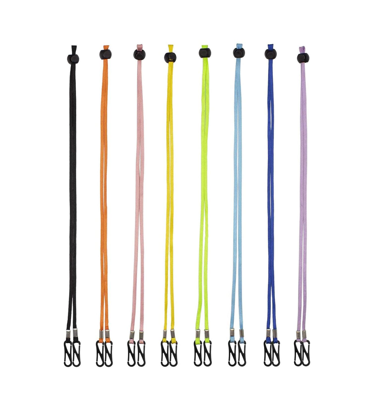 TT Mask Holder - 8 Adjustable Back Head Bands for Adults & Children | Anti-Slip Extension & Chain for Comfort - Gray One Size - Buy Online on GoSupps.com