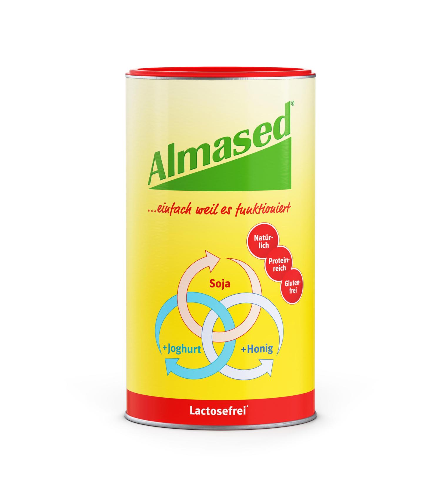 Almased Wellness Vital Food Lactose-Free Powder 500g - Premium Meal Replacement for Weight Loss & Nutrition - Buy Online on GoSupps.com