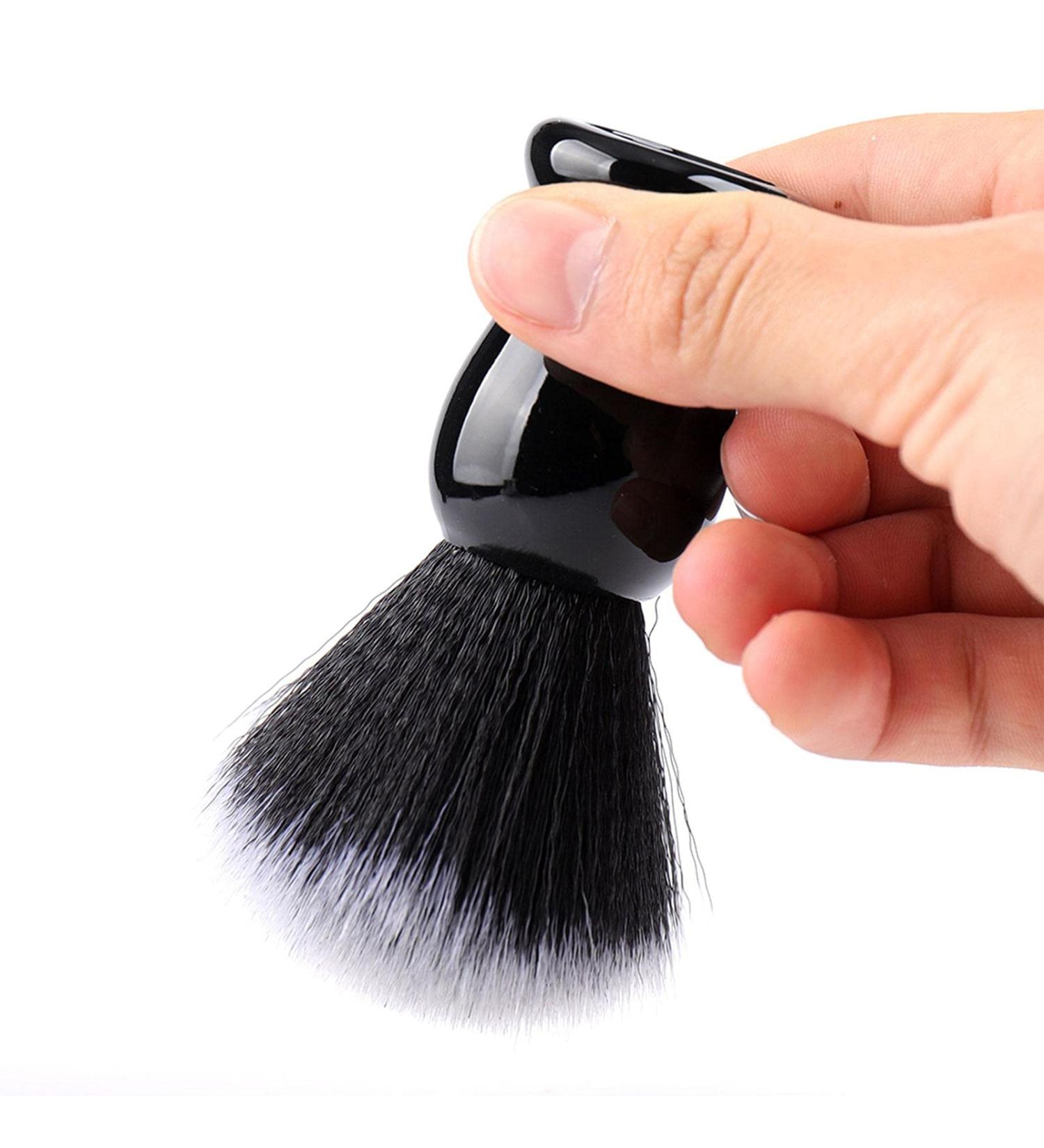 Fowybe Razor Brush for Men - Portable Foam Shaving Brush | Perfect Father's Day Gifts from Daughter Woman or Children | Men's Facial Care & Grooming - Buy Online on GoSupps.com