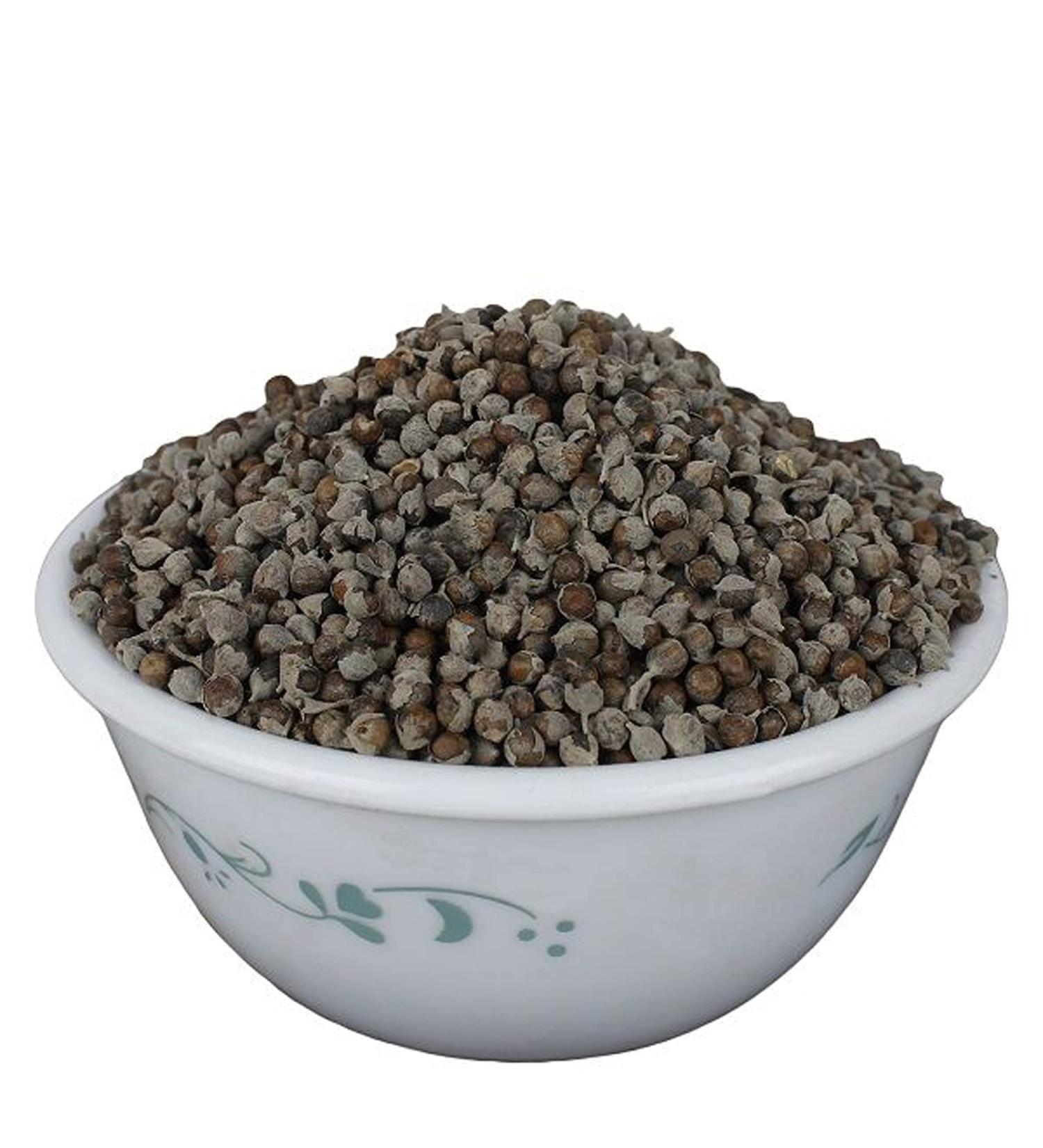 RAW HERB/JADI BOOTI NIRGUNDI SEEDS SAMBHALU BEEJ CHASTE SEEDS NIRGUND VITEX NEGUNDO (100gm) - Buy Online on GoSupps.com