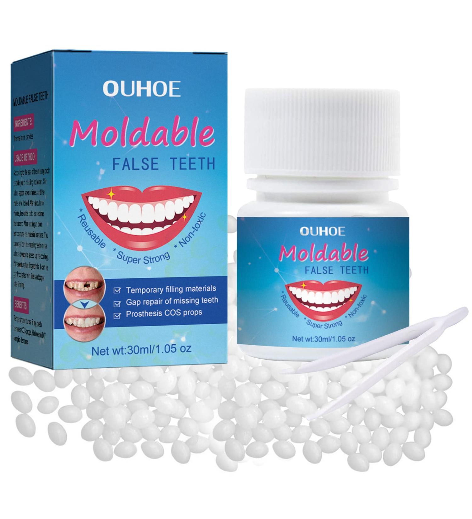 Teeth Replacement Kit 30ml - DIY Temporary Tooth Repair & Restoration - Buy Online on GoSupps.com