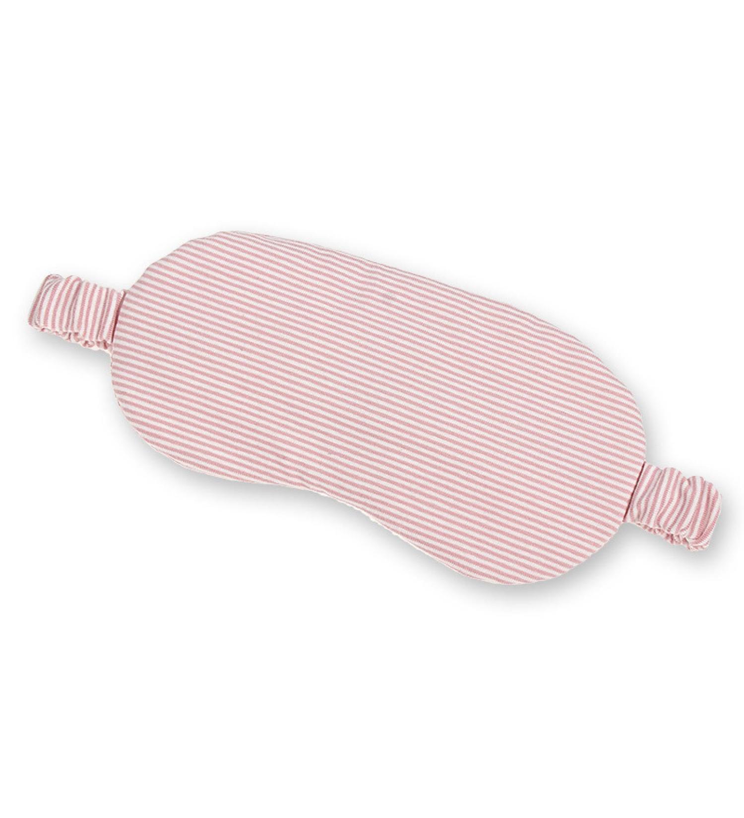 Knitted Fabric Ice Bag Eye Mask for Cold and Hot Compress - Pink Stripe Unisex Design - Buy Online on GoSupps.com