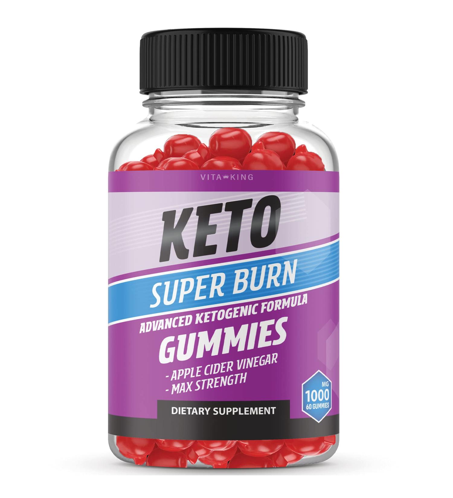 Super Burn Keto Gummies - ACV Infused (60 Gummies) - Buy Online on GoSupps.com