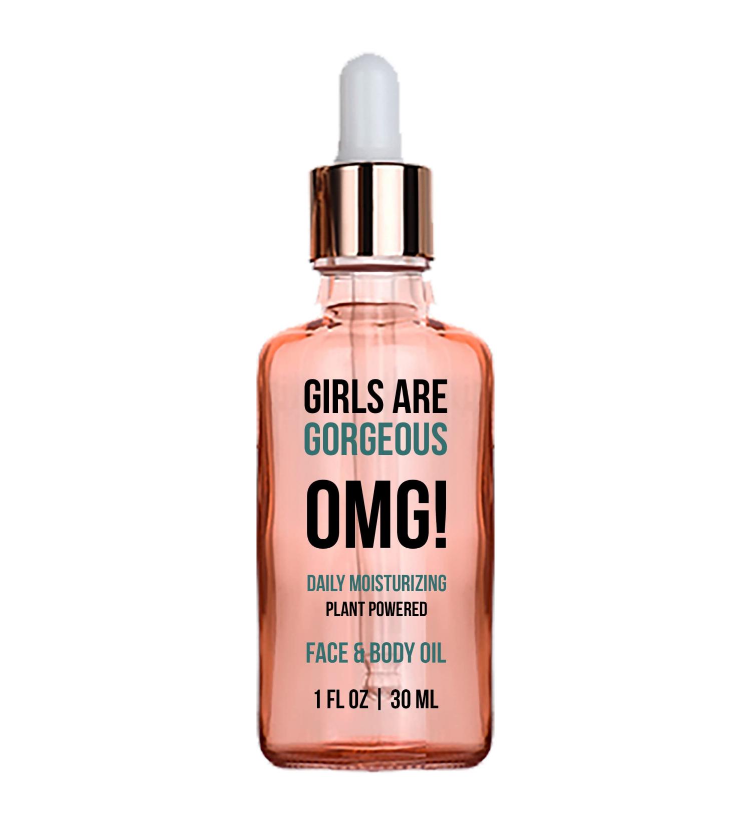 OMG! Face Oil - Ultimate Dry Skin Remedy | Natural Hydrating Treatment for Skin Barrier Repair & Glow | Anti-Aging Firmness & Fine Lines | Gua Sha & Face Yoga Ready | 100% Plant Extracts | Made in USA - 1 Oz - Buy Online on GoSupps.com