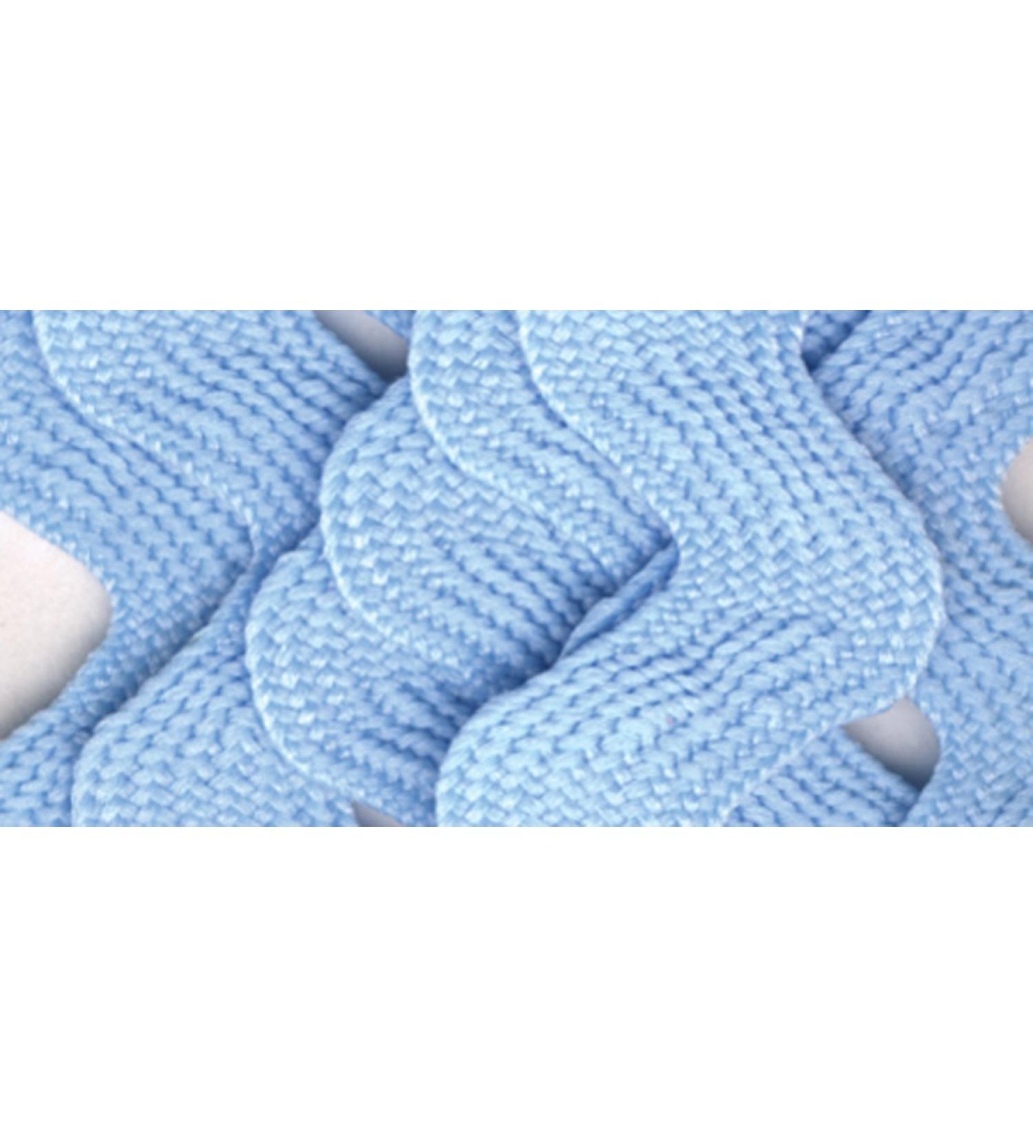Wright Products 117-402-052 Wrights Polyester Rick Rack Trim  Light Blue