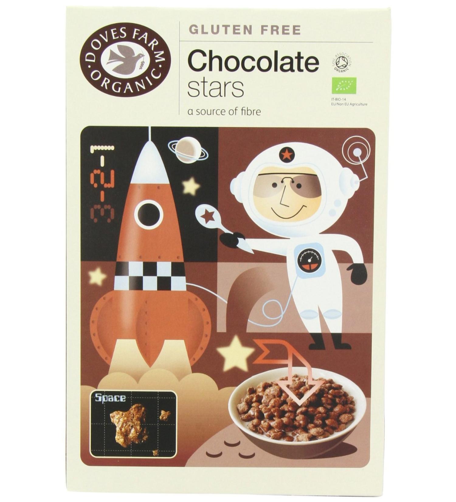 Doves Farm | Chocolate Stars | 5 X 300G - Buy Online on GoSupps.com