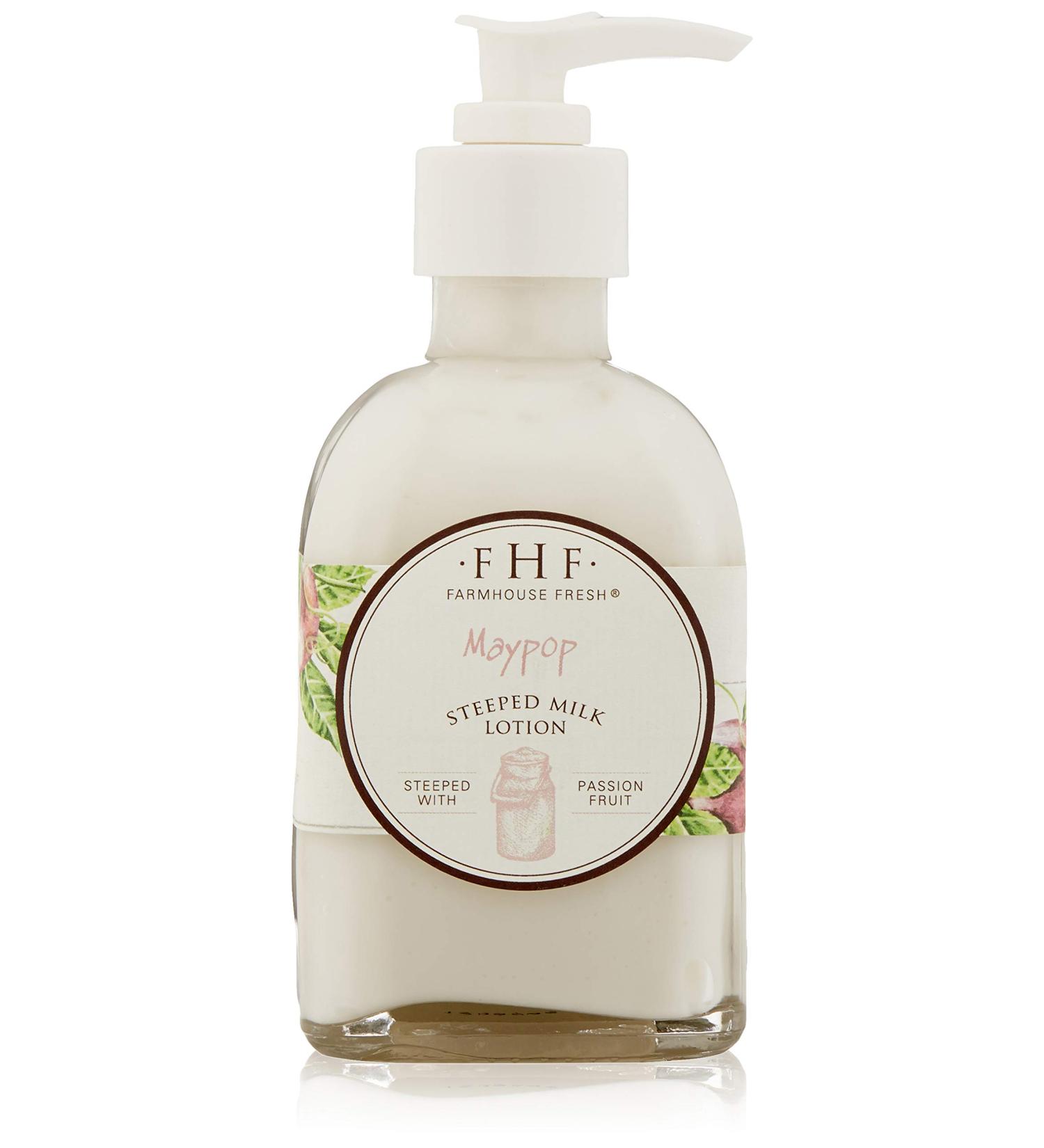 FarmHouse Fresh Maypop Steeped Milk Lotion - Passion Fruit Scent | 8 Fl Oz - Best International Shipping - Buy Online on GoSupps.com