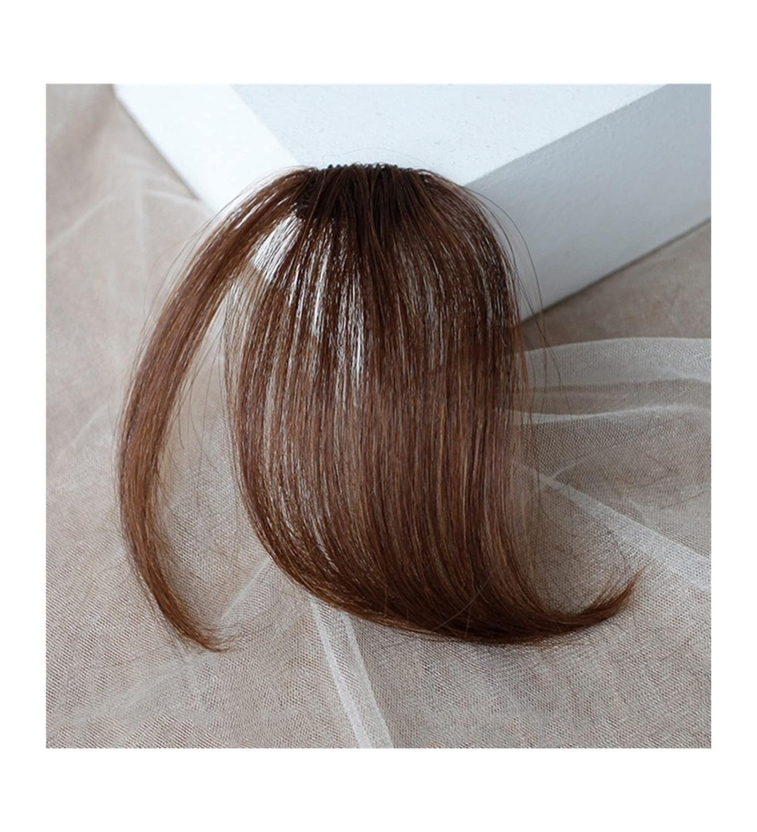 Bangs Hair Clip Clip in Bangs Thin Natural Fake Fringes Hairpiece Front Clip on Air Bangs Straight Fringe Bang Hair Extensions Fake Hair Pieces for Women Bangs Clip in Hair (Color : Light brown) - Buy Online on GoSupps.com