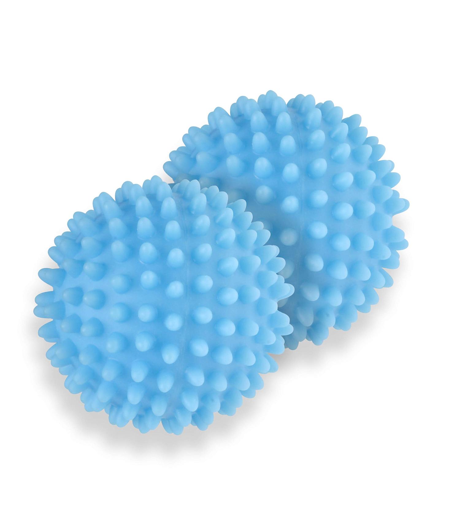 Honey-Can-Do 2-Pack Dryer Balls DRY-01116 Blue - Natural Fabric Softener for Laundry - Buy Online on GoSupps.com