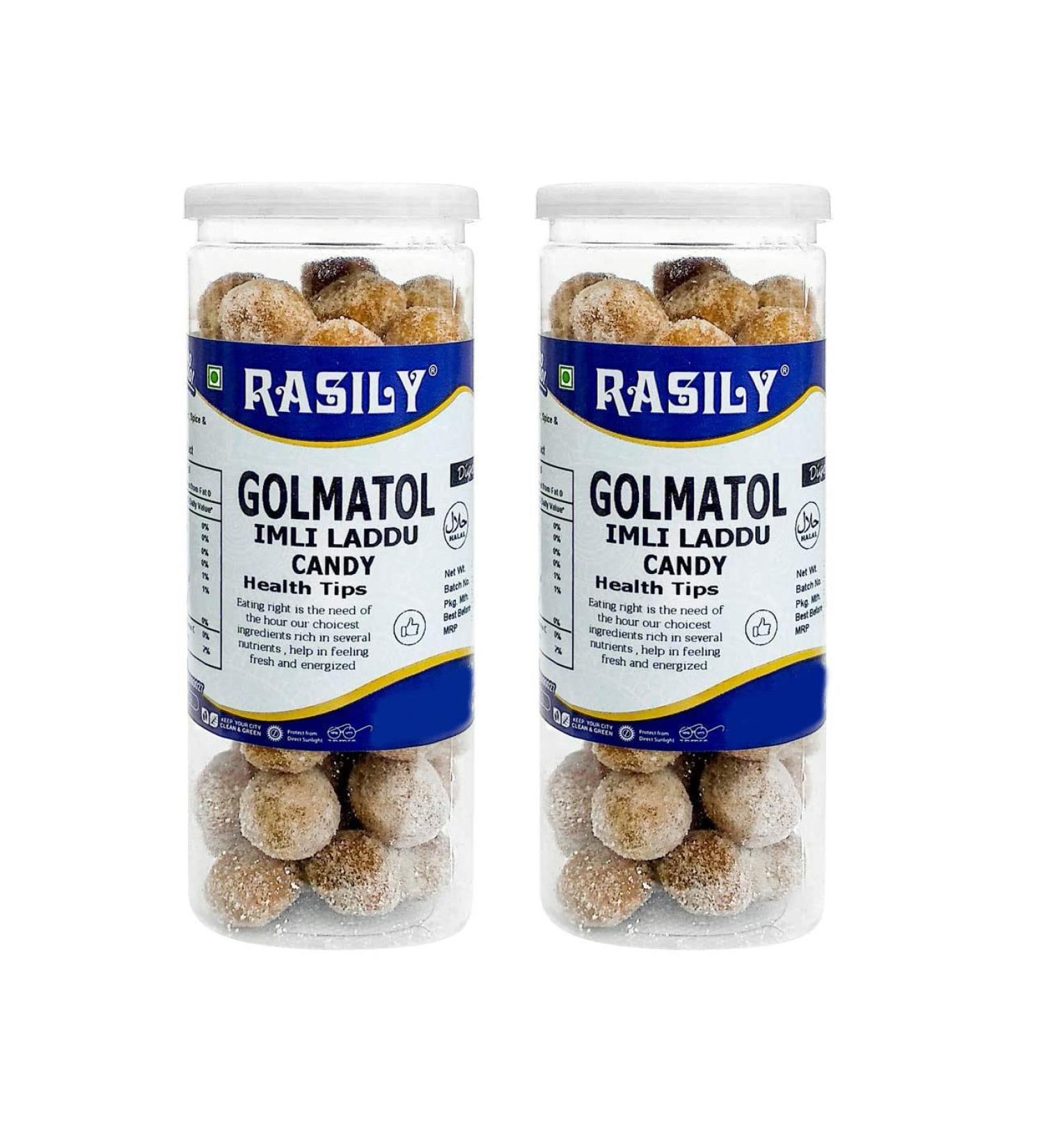 Rasily Golmatol Imli Laddoo Digestive Ball Pack of 2_Packing May Vary - Buy Online on GoSupps.com