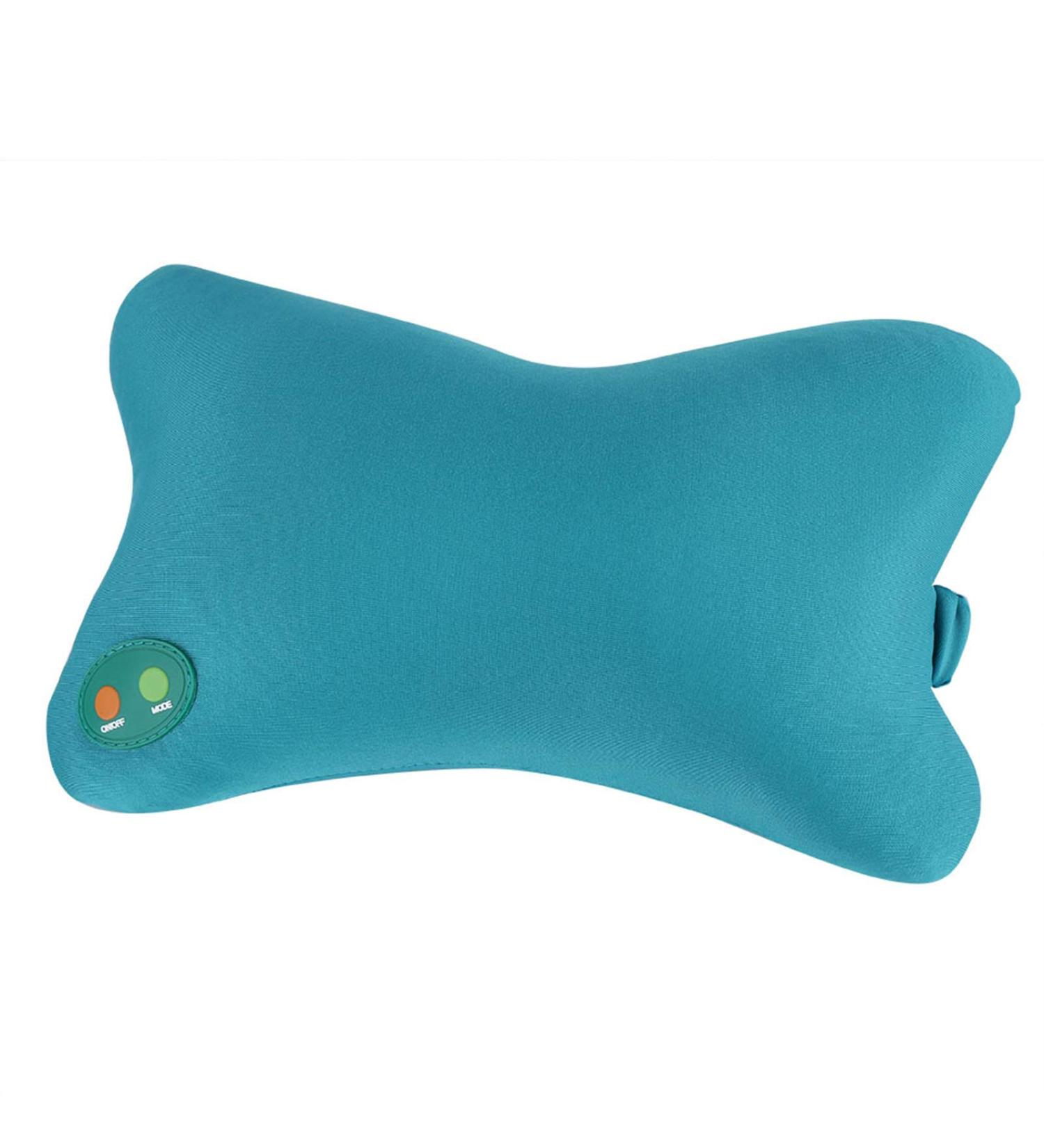 Electric Neck Massager Cushion - Soft Nude Kneading Pillow for Back Pain Relief at Home Office & Car - Buy Online on GoSupps.com