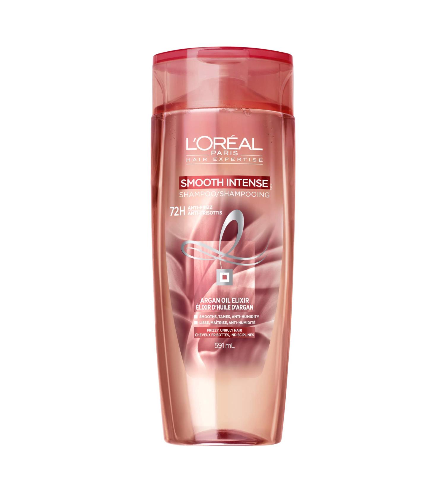 L Or al Paris Hair Expertise Smooth Intense Shampoo For Frizzy Hair 591 mL Smooth Intense 591 ml (Pack of 1) Shampoo - Buy Online on GoSupps.com