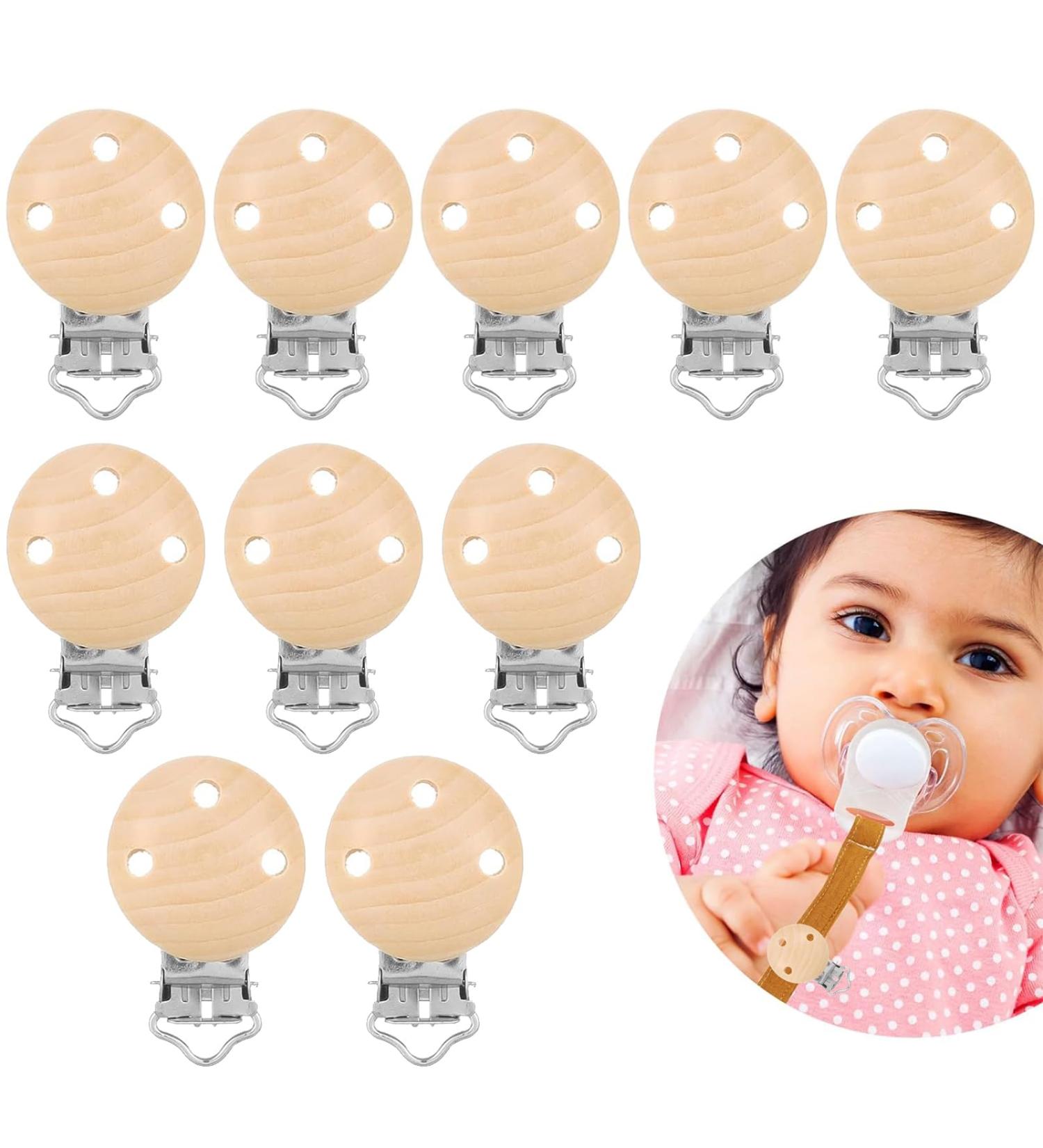 10-Pack Pacifier Clips & Chains - Secure Your Baby's Pacifier | Premium Quality & International Shipping - Buy Online on GoSupps.com