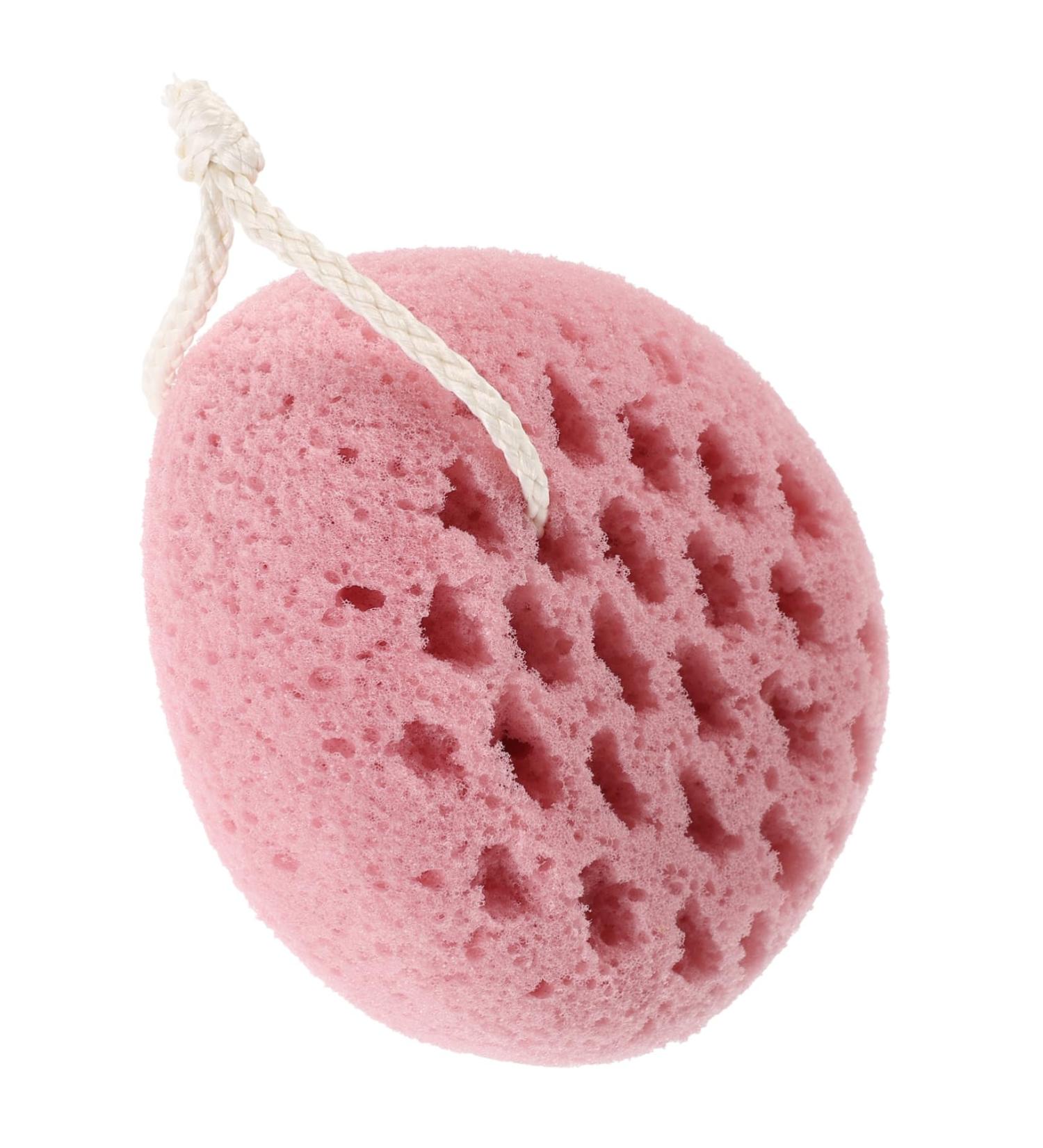 SEWOART Body Scrub Sponge Bath Balls Bath Loofah Sponge Bath Sponge Ball Body Wash Sponge Shower Puff Bath Ball Sponge Exfoliating Body Sponge Child Polyurethane Pink Tub Washing Ball - Buy Online on GoSupps.com