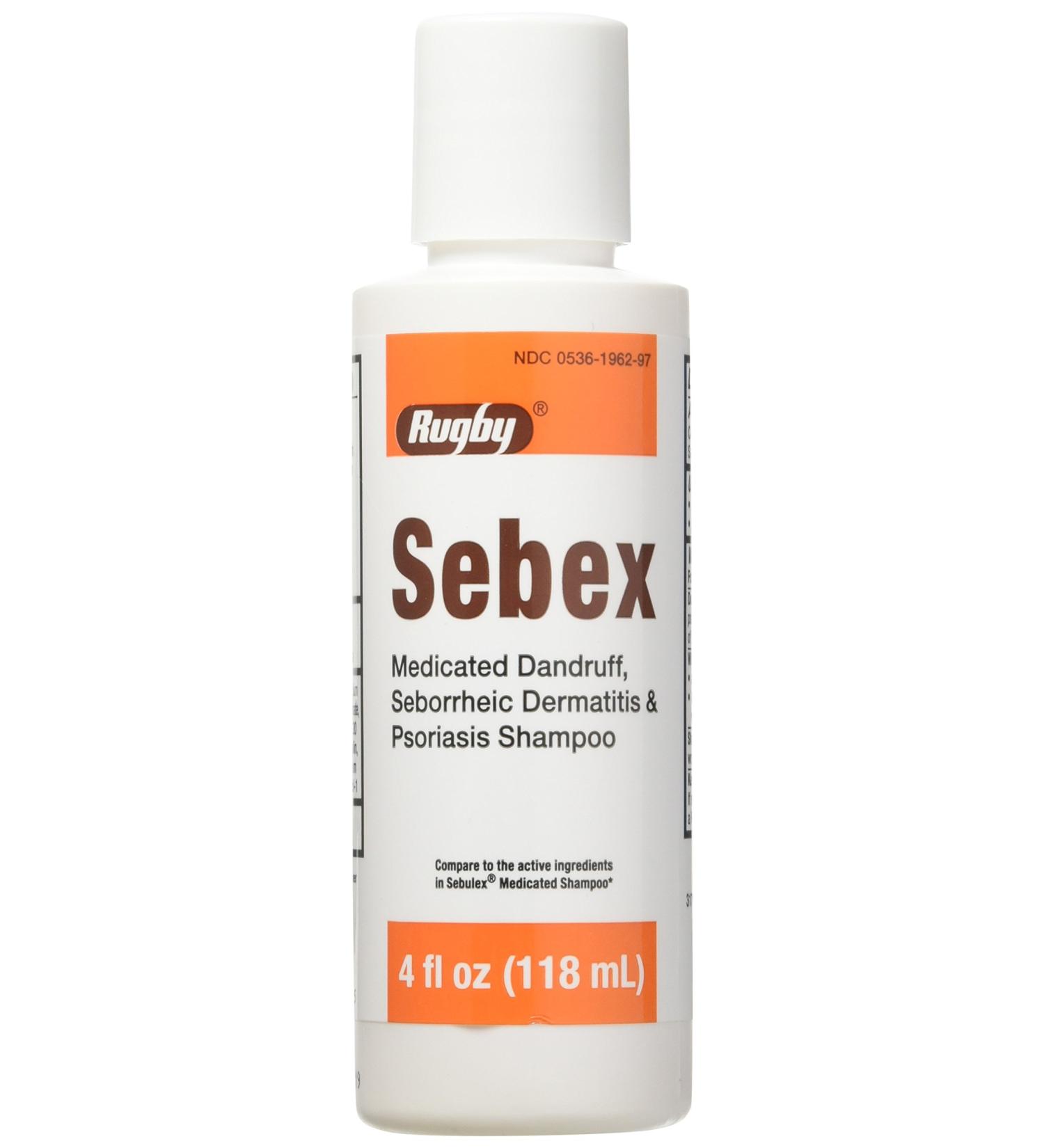 Sebex Medicated Dandruff Shampoo 4 oz - Pack of 6 | Generic for Sebulex - Buy Online on GoSupps.com
