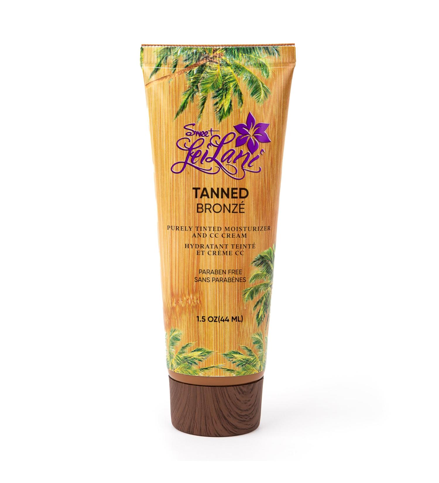 SWEET LEILANI Tinted Moisturizer & Mineral Sunscreen for Face | Non-Chemical Hydrating Formula with Green Tea Rose Hip & Grape Seed | 1.5 Fl. Oz | Perfect for Tanned Skin - Buy Online on GoSupps.com
