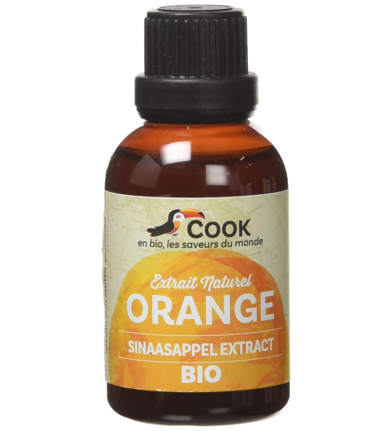 Cook Organic Orange Natural Extract 50 ml - Buy Online on GoSupps.com