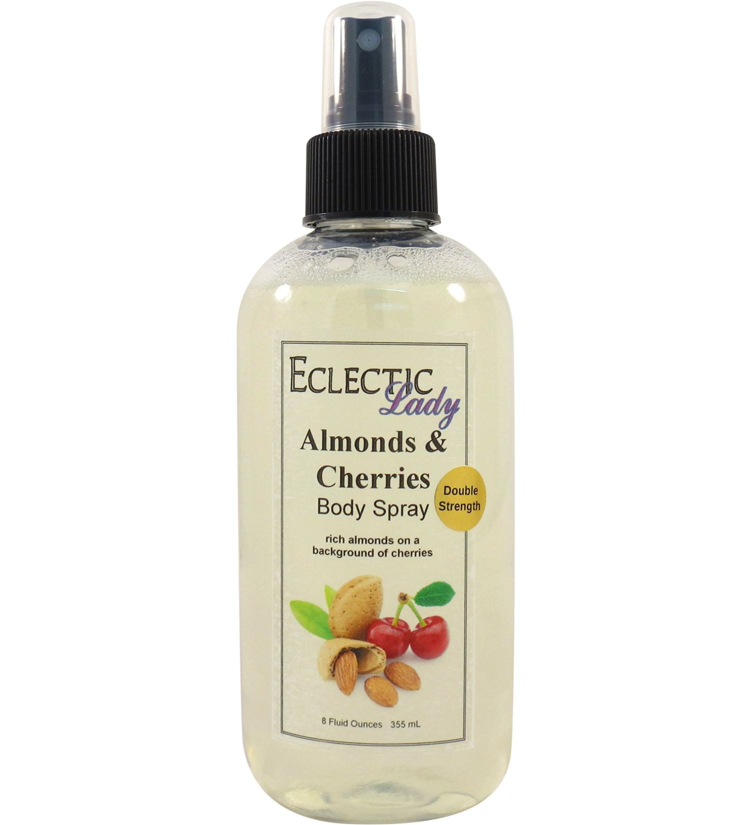 Almonds And Cherries Body Spray Body Mist for Women with Clean Light & Gentle Fragrance Long Lasting Perfume with Comforting Scent for Men & Women Cologne with Soft Subtle Aroma For Daily Use Double Strength 8 Fluid Ounces - Buy Online on GoSupps.com