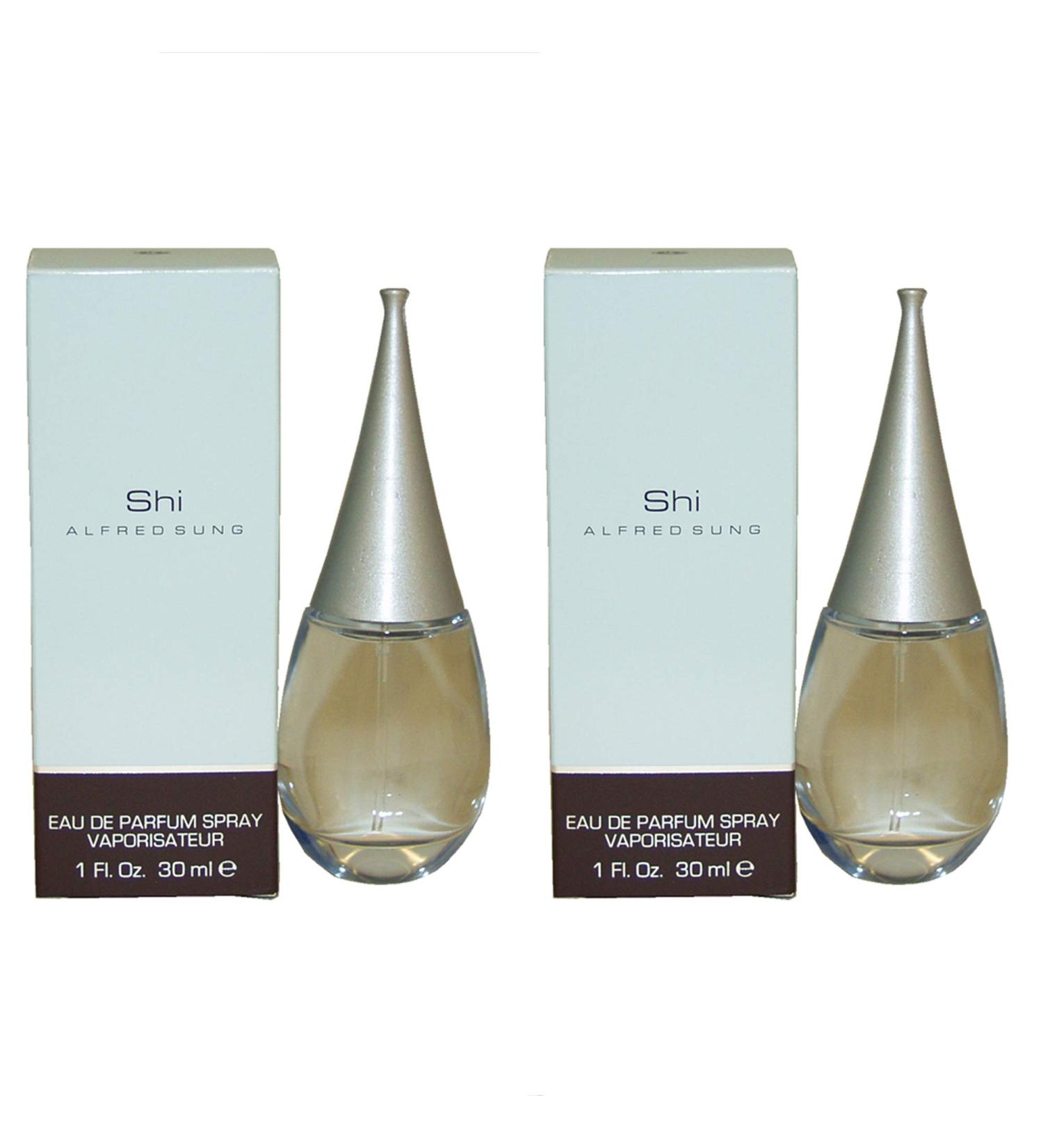 Shi by Alfred Sung for Women Eau De Parfum Spray 1-Ounce (Pack of 2)