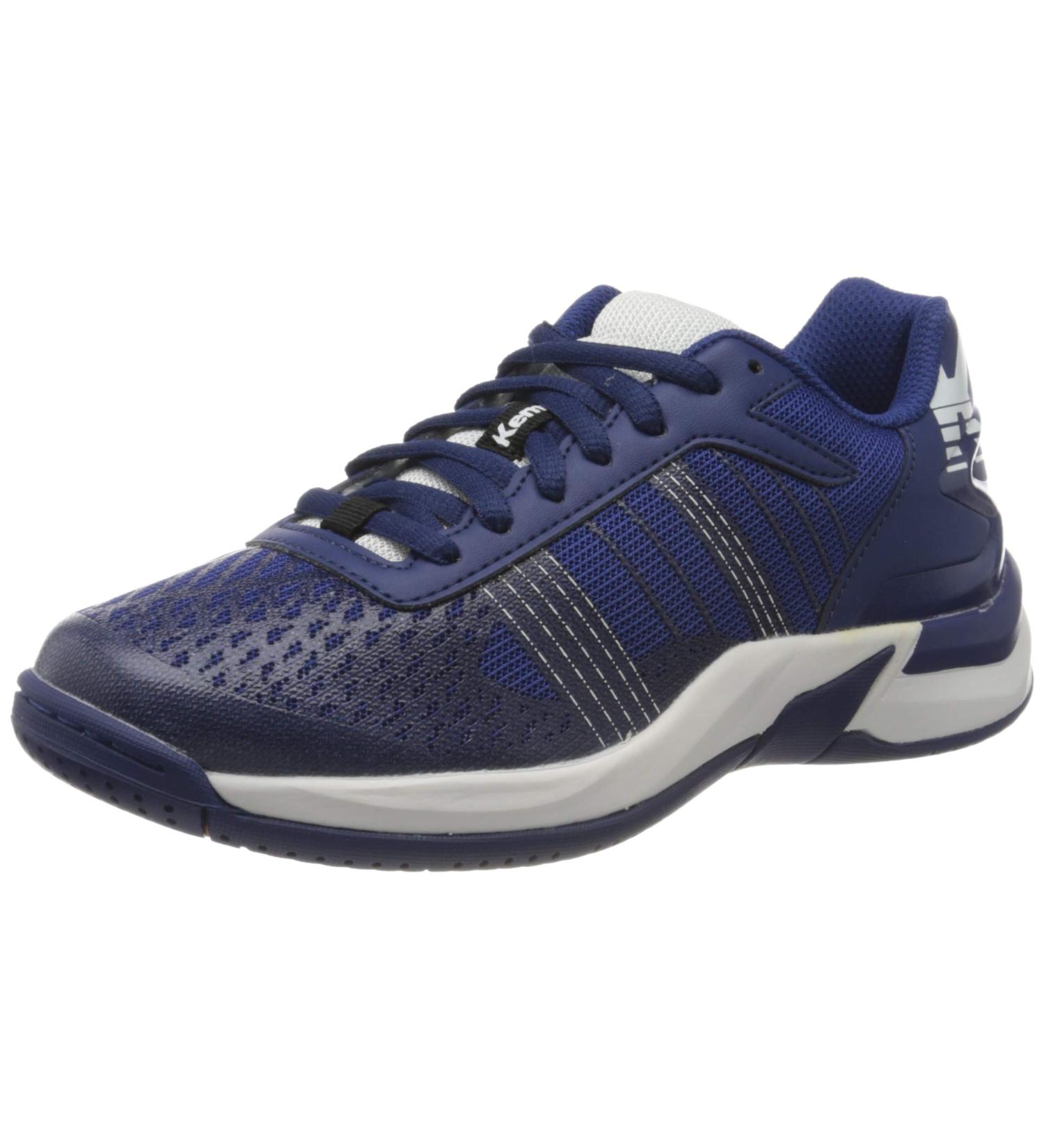 Kempa Unisex Kids Attack Contender Junior Handball Shoes - 31 EU Blue Nuit Blanc - Perfect for Young Athletes - Buy Online on GoSupps.com