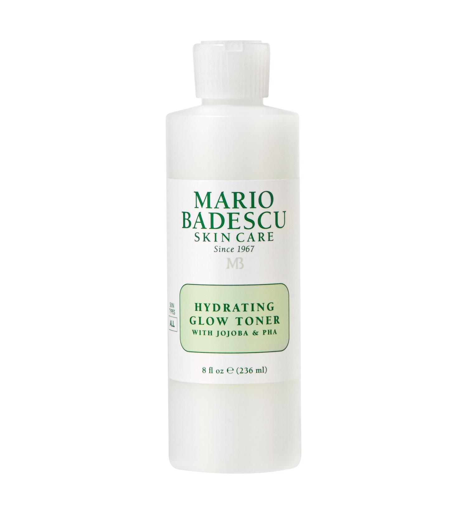 Mario Badescu Hydrating Glow Toner - Jojoba & PHA for Radiant Skin | Brightening Facial Toner & Serum - Buy Online on GoSupps.com