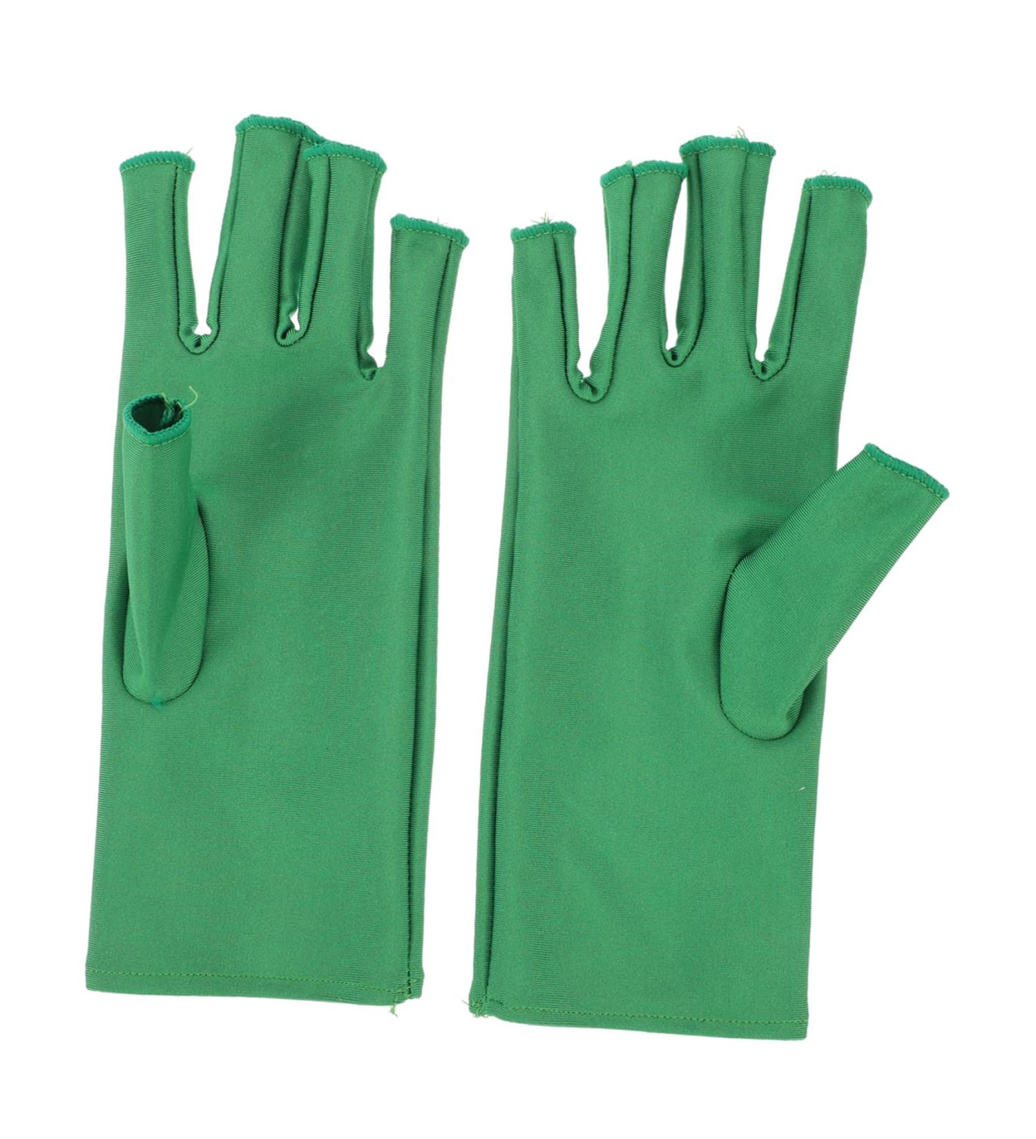 PLAFOPE 1 Pair Nail Gloves Nail Art Tools Sunscreen Gloves Fingerless Gloves Fingerless Manicure Gloves Anti-uv Gloves Manicure Gloves Fingerless Mitts Manicure Tools 20X8X0.4CM - Buy Online on GoSupps.com
