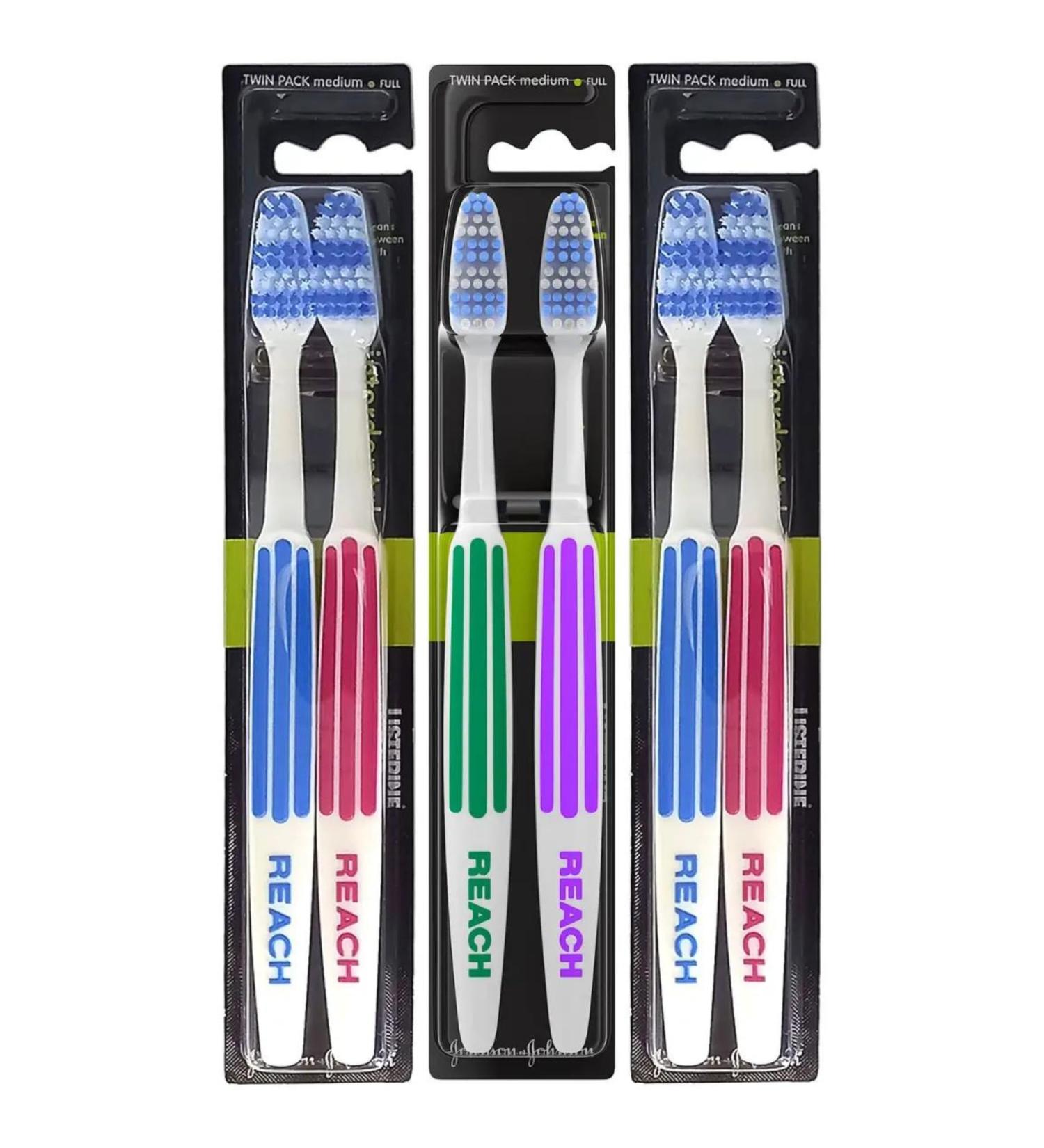 Reach Interdental Brush Medium Head Duo Pack (3 Pack)