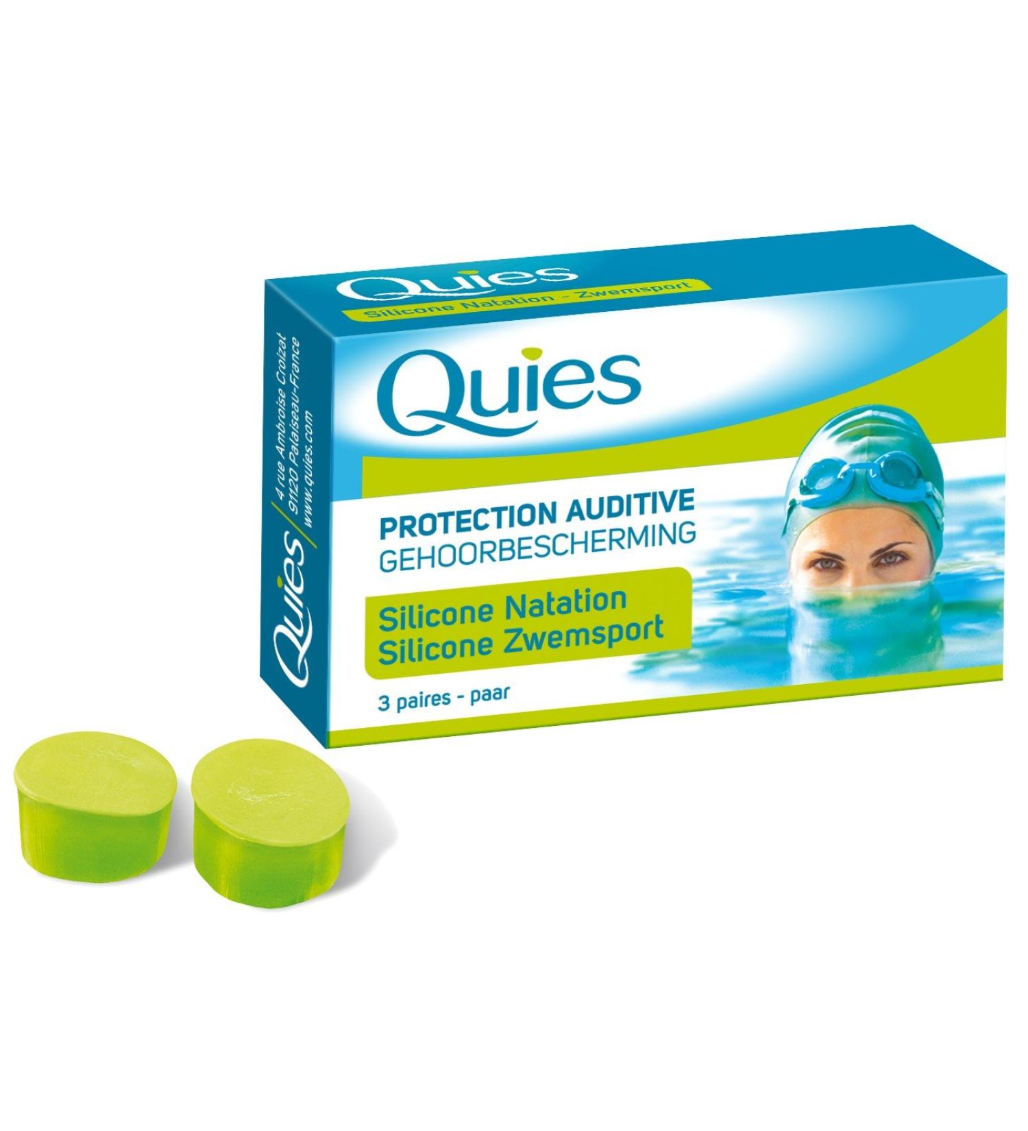 Quies Pair Maxi Silicone Earplugs Pack of 3