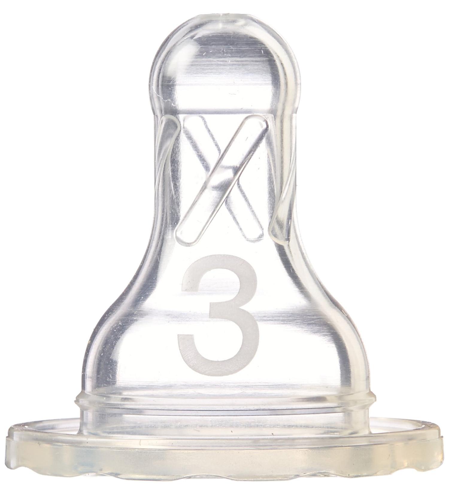 Dr. Browns Natural Flow Level 3 Standard Nipple - 2 Nipples 2 Count (Pack of 1)