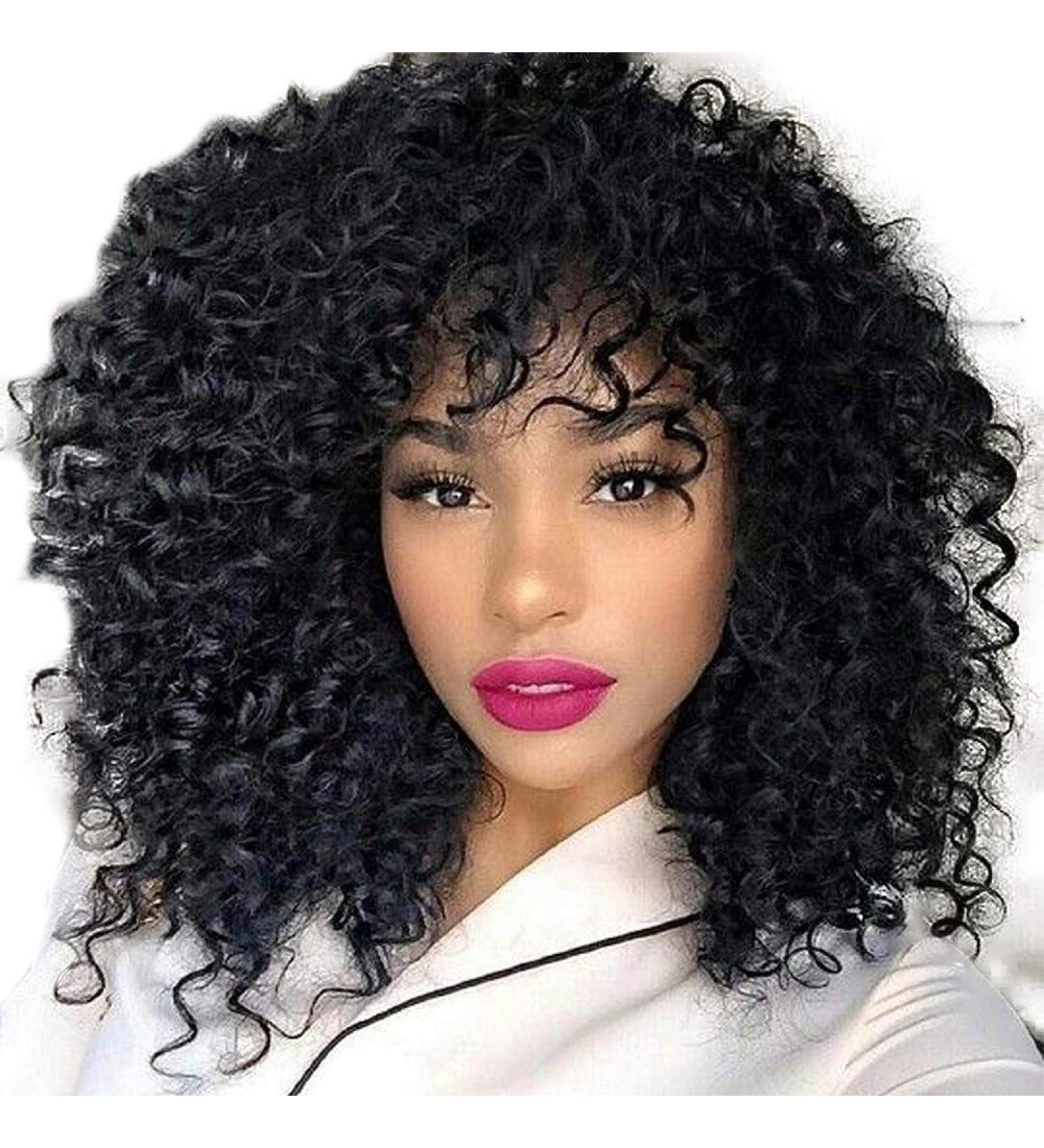 Buy Afro Wig for Women - Curly Long Hair | Party & Cosplay 50s 60s 70s 80s | International Shipping - Buy Online on GoSupps.com