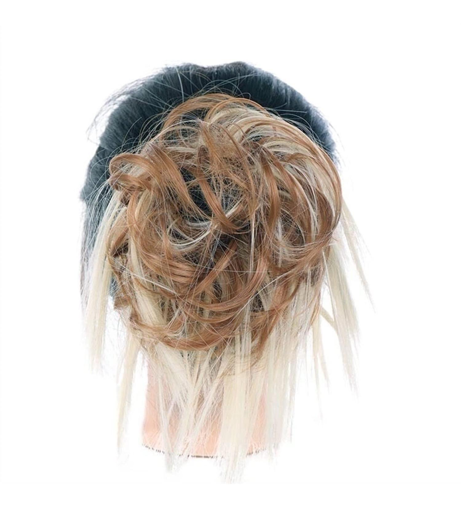 Messy Bun Hair Piece for Women Synthetic Tousled Updo Messy Bun Hair Pieces Hair Scrunchies Extensions with Elastic Band Ponytails Hair Extensions for Women Fake Hair Accessories for Women Girls 16H613 - Buy Online on GoSupps.com