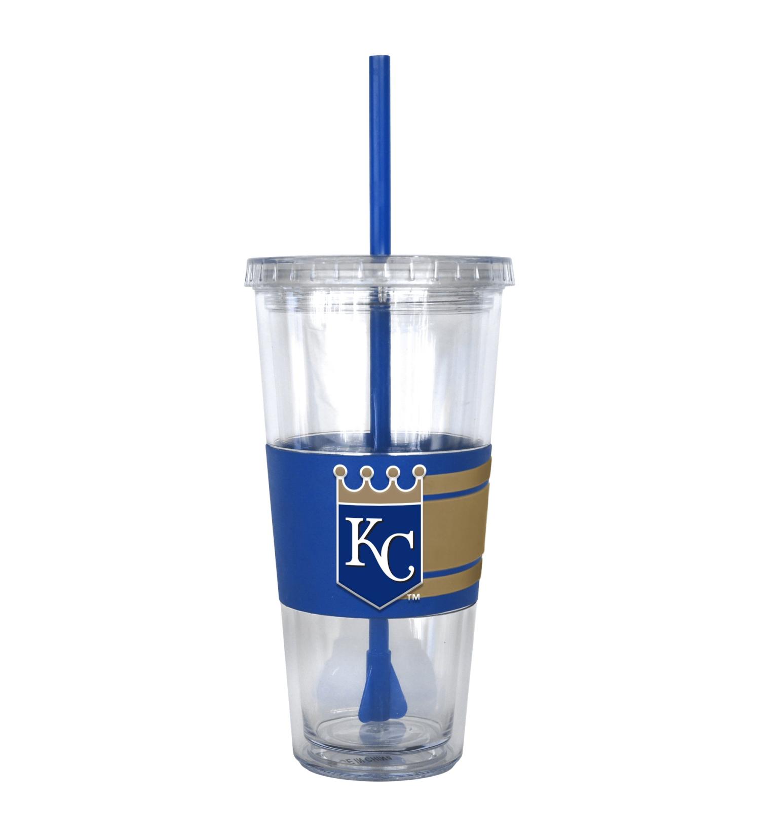 MLB Kansas City Royals Hype Straw Tumbler, 22-ounce