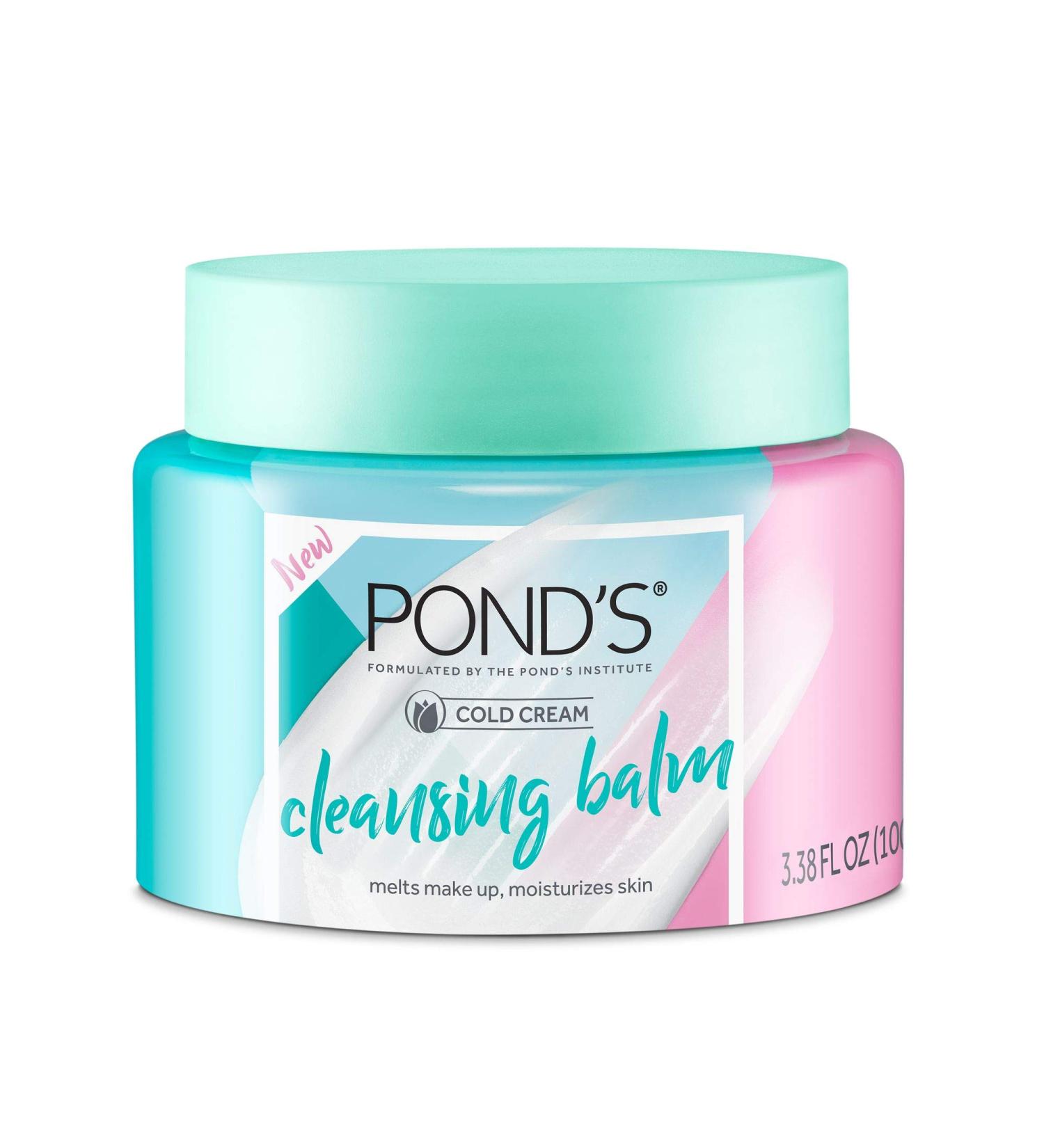 Pond's Makeup Remover Cleansing Balm 100mL - Gentle & Effective - 3.38oz - Single Pack - Buy Online on GoSupps.com